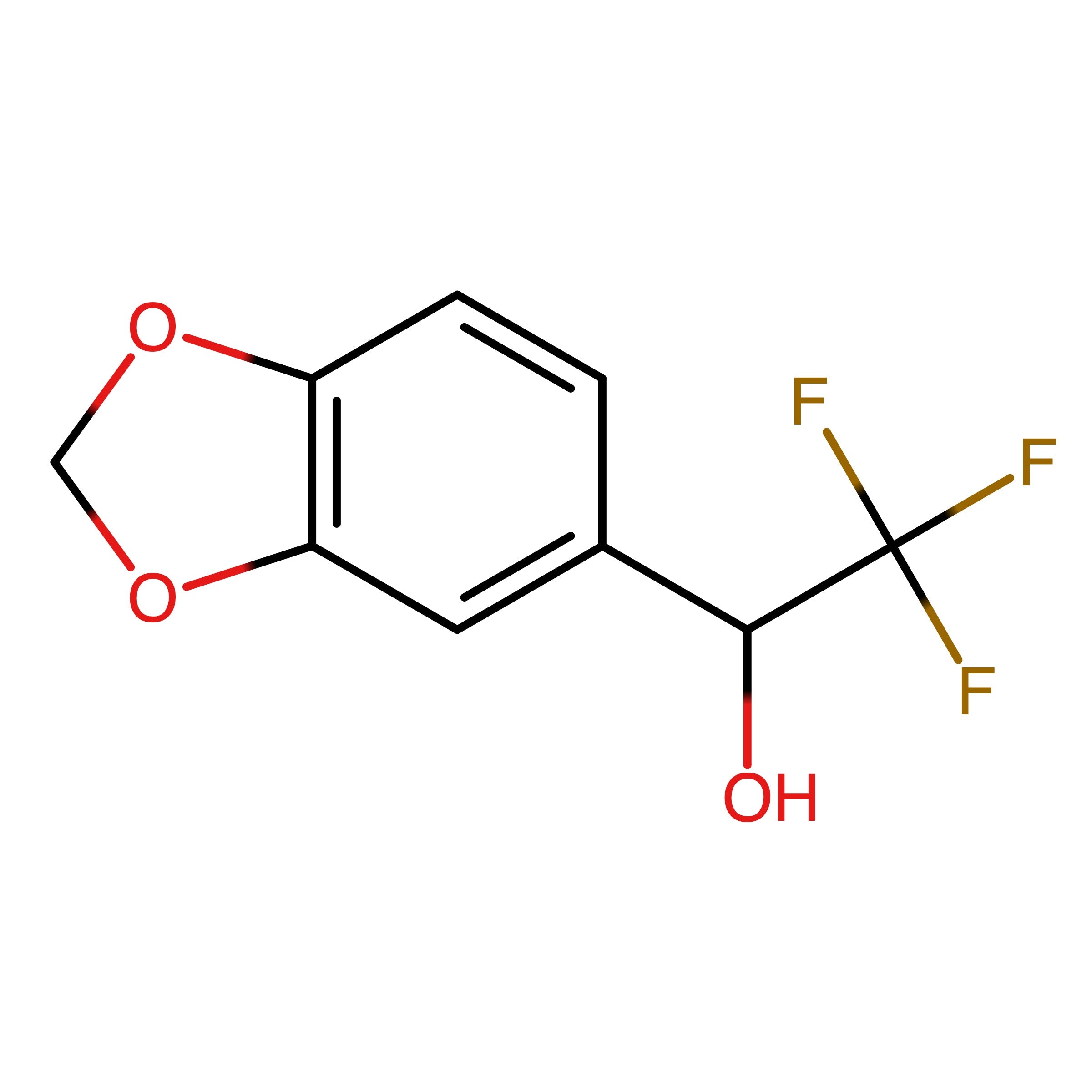 CAS 168130-82-3 | 1-(Benzo[d][1,3]dioxol-5-yl)-2,2,2-trifluoroethanol | MFCD16618062