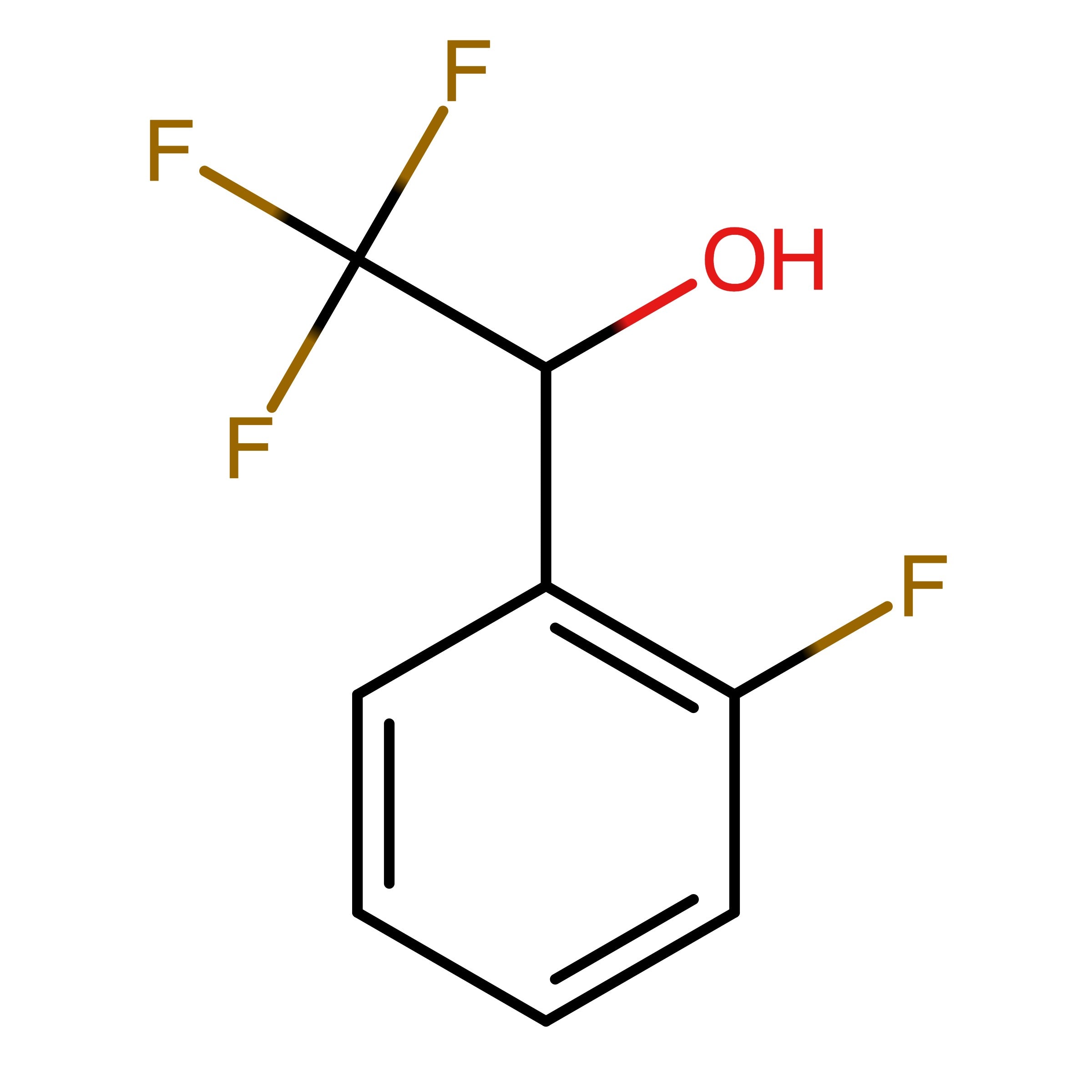 CAS 124004-74-6 | 2,2,2-Trifluoro-1-(2-fluorophenyl)ethanol | MFCD16067929