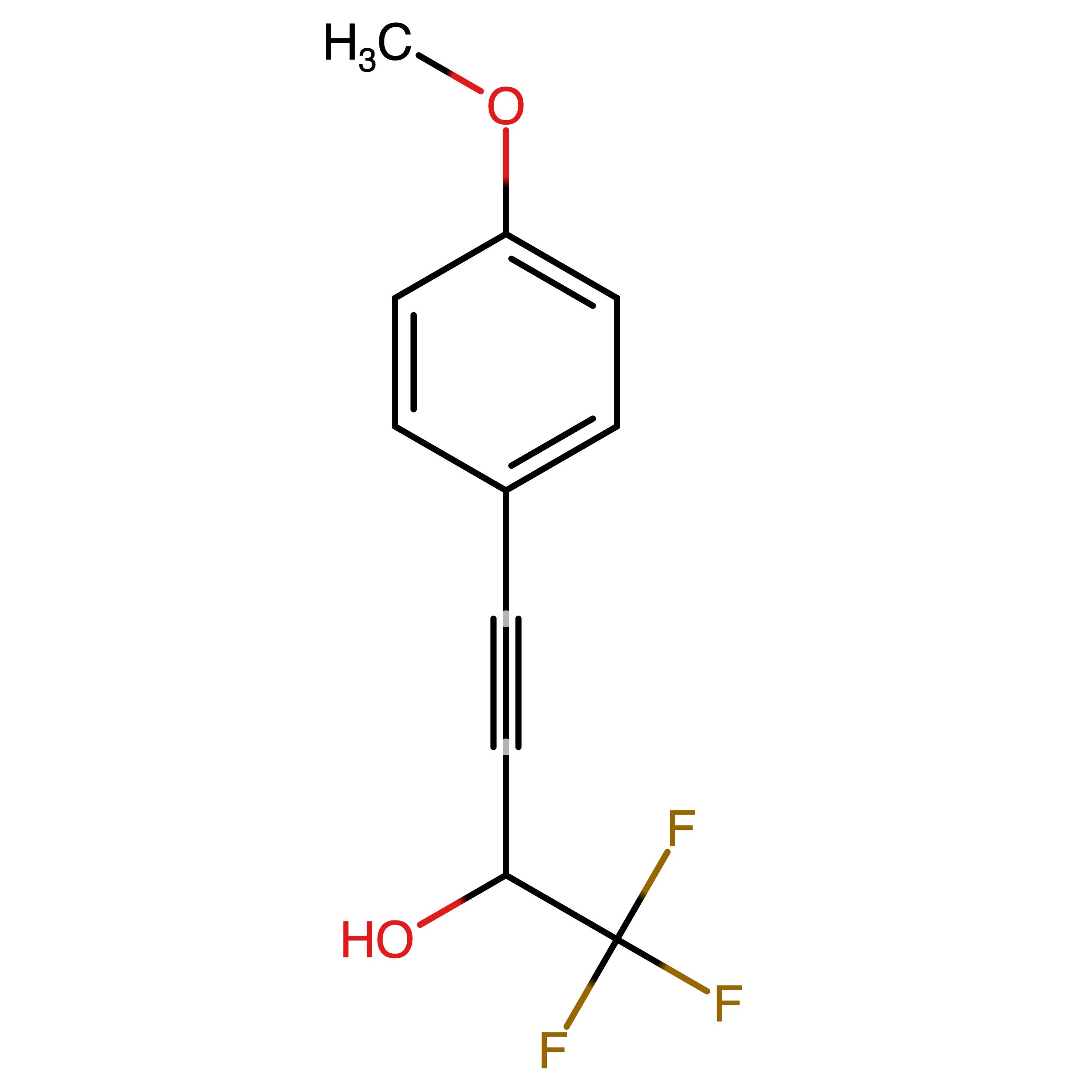 CAS 89619-11-4 | 1,1,1-Trifluoro-4-(4-methoxyphenyl)but-3-yn-2-ol