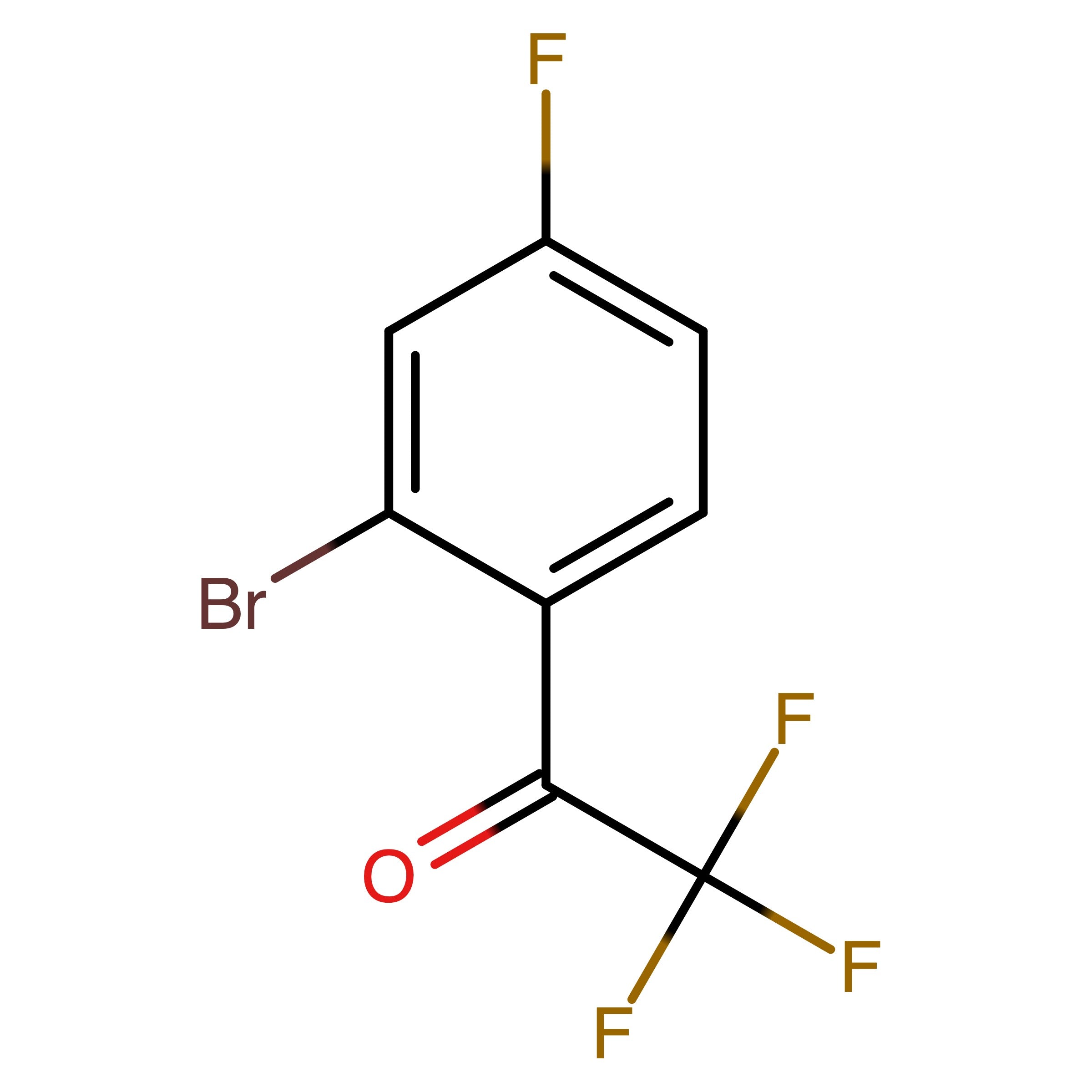 CAS 1086599-55-4 | 1-(2-Bromo-4-fluorophenyl)-2,2,2-trifluoroethanone | MFCD27665764