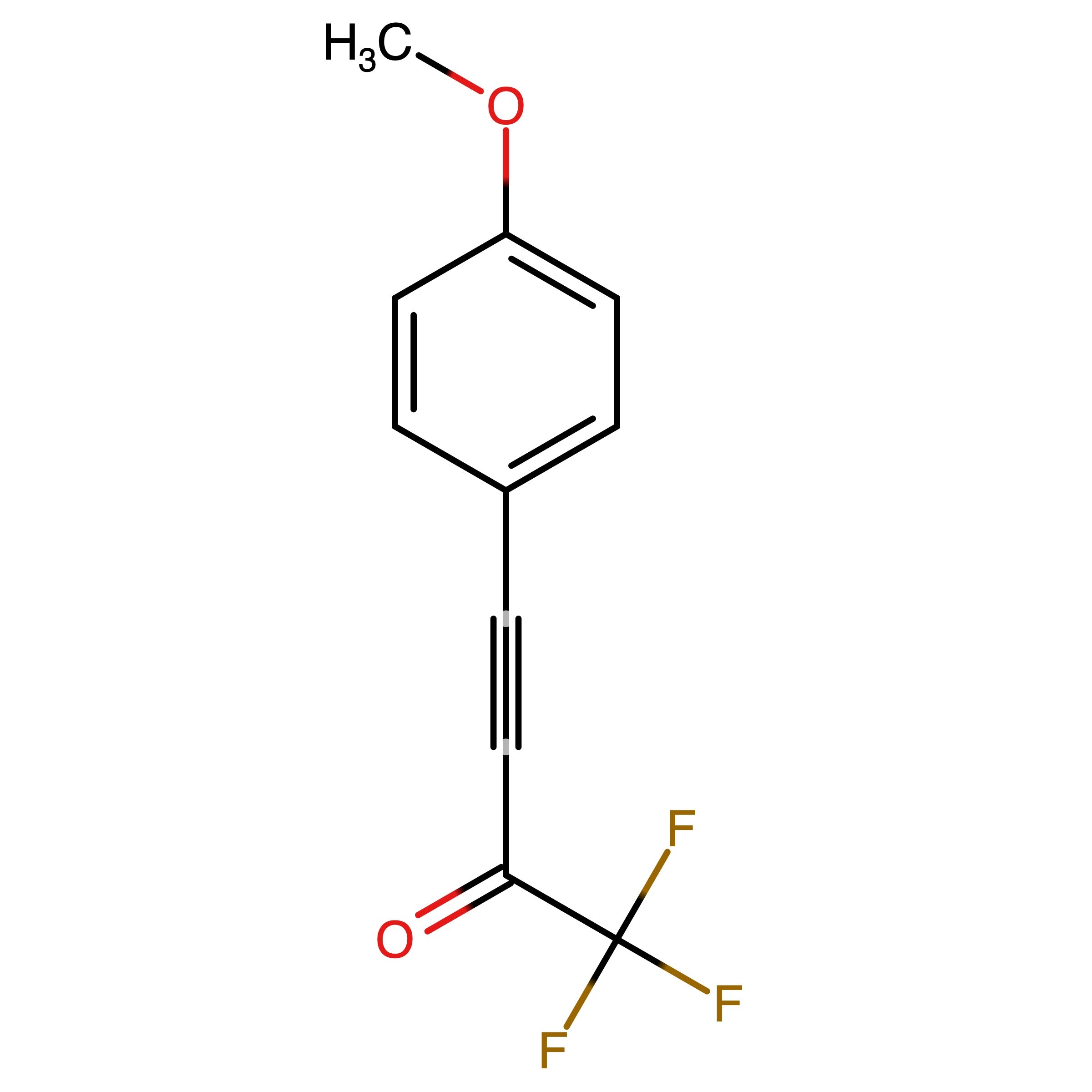 CAS 89965-74-2 | 1,1,1-Trifluoro-4-(4-methoxyphenyl)but-3-yn-2-one | MFCD27922267