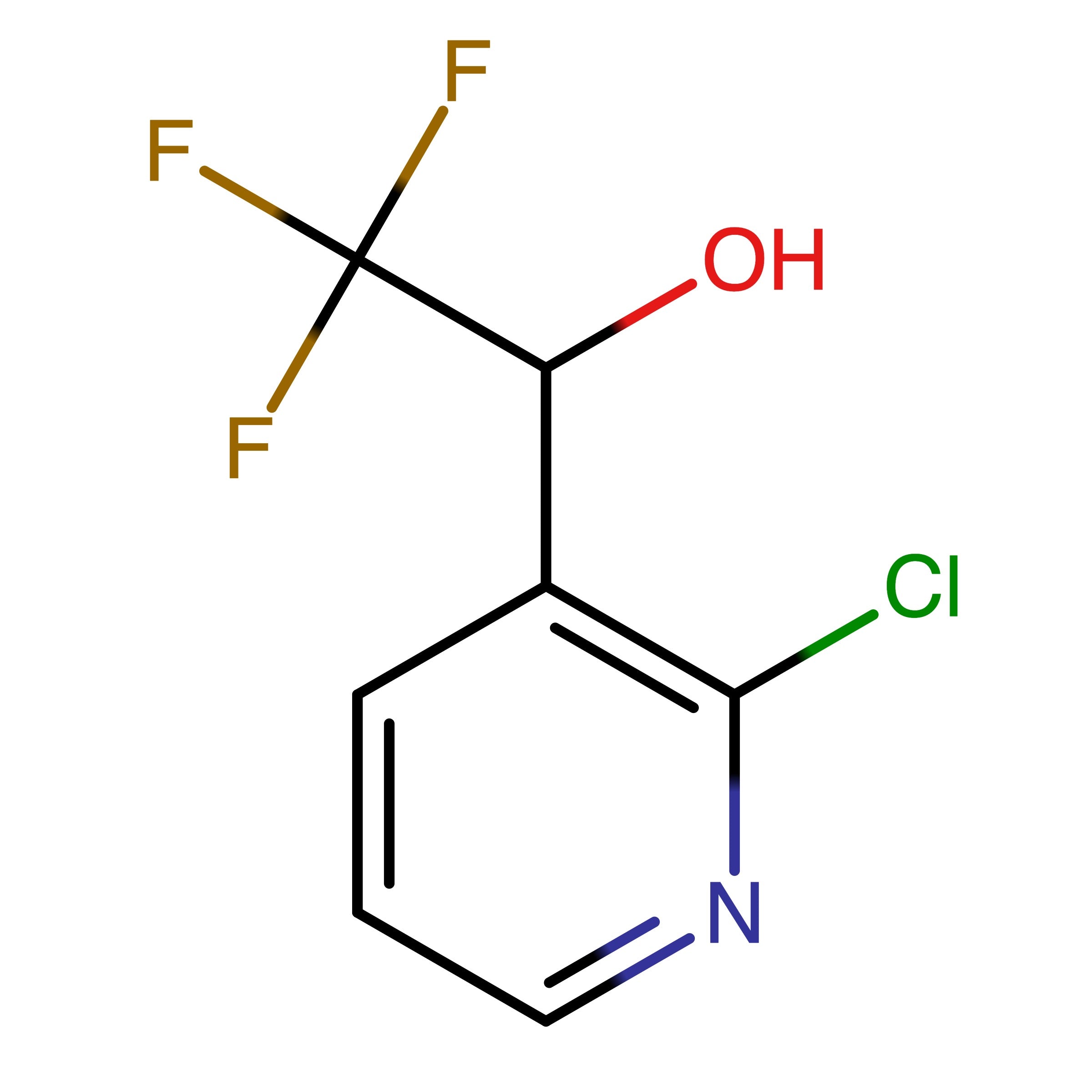 CAS 1713713-74-6 | 1-(2-Chloropyridin-3-yl)-2,2,2-trifluoroethanol | MFCD27579699