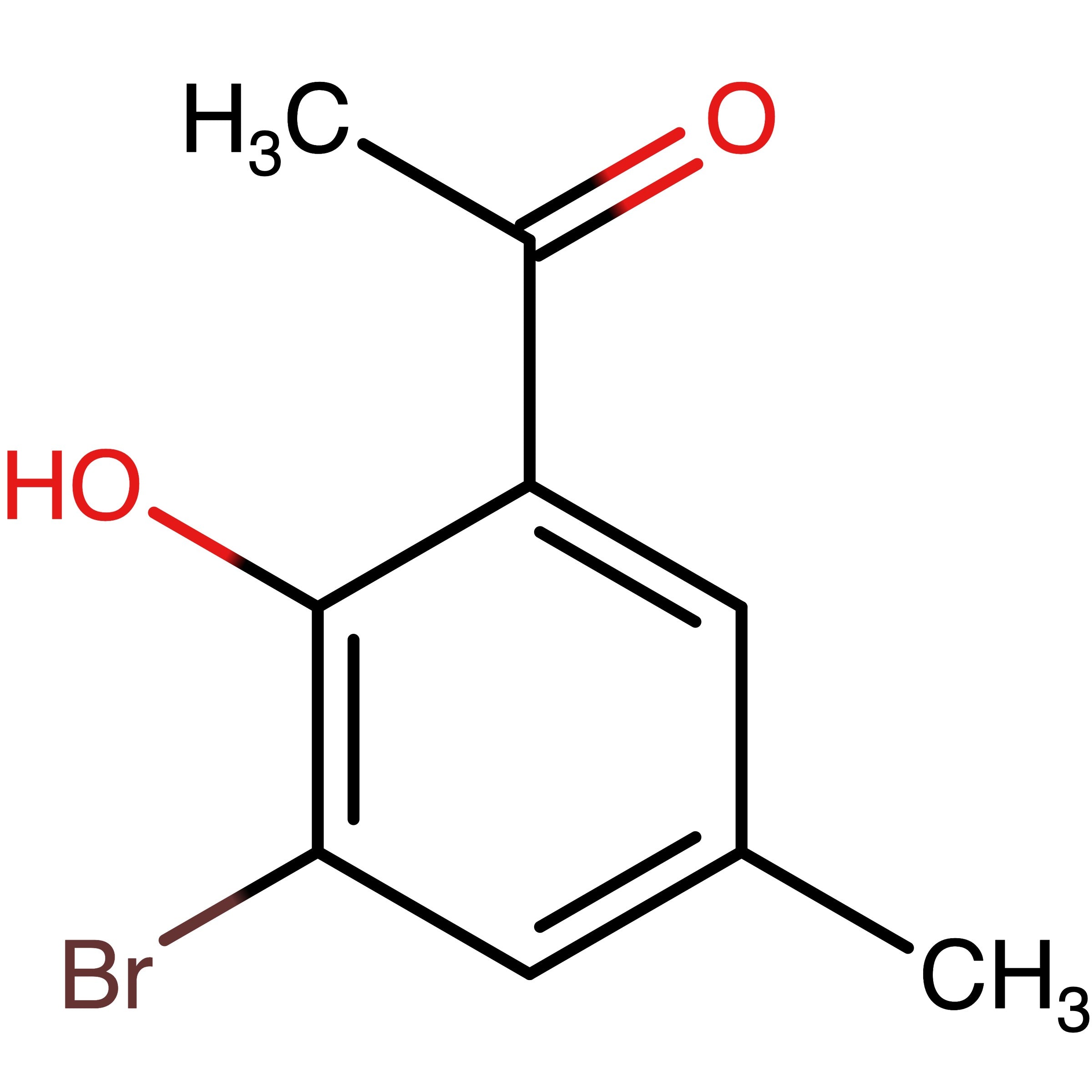 CAS 56609-15-5 | 1-(3-Bromo-2-hydroxy-5-methyl-phenyl)ethanone | MFCD00464334