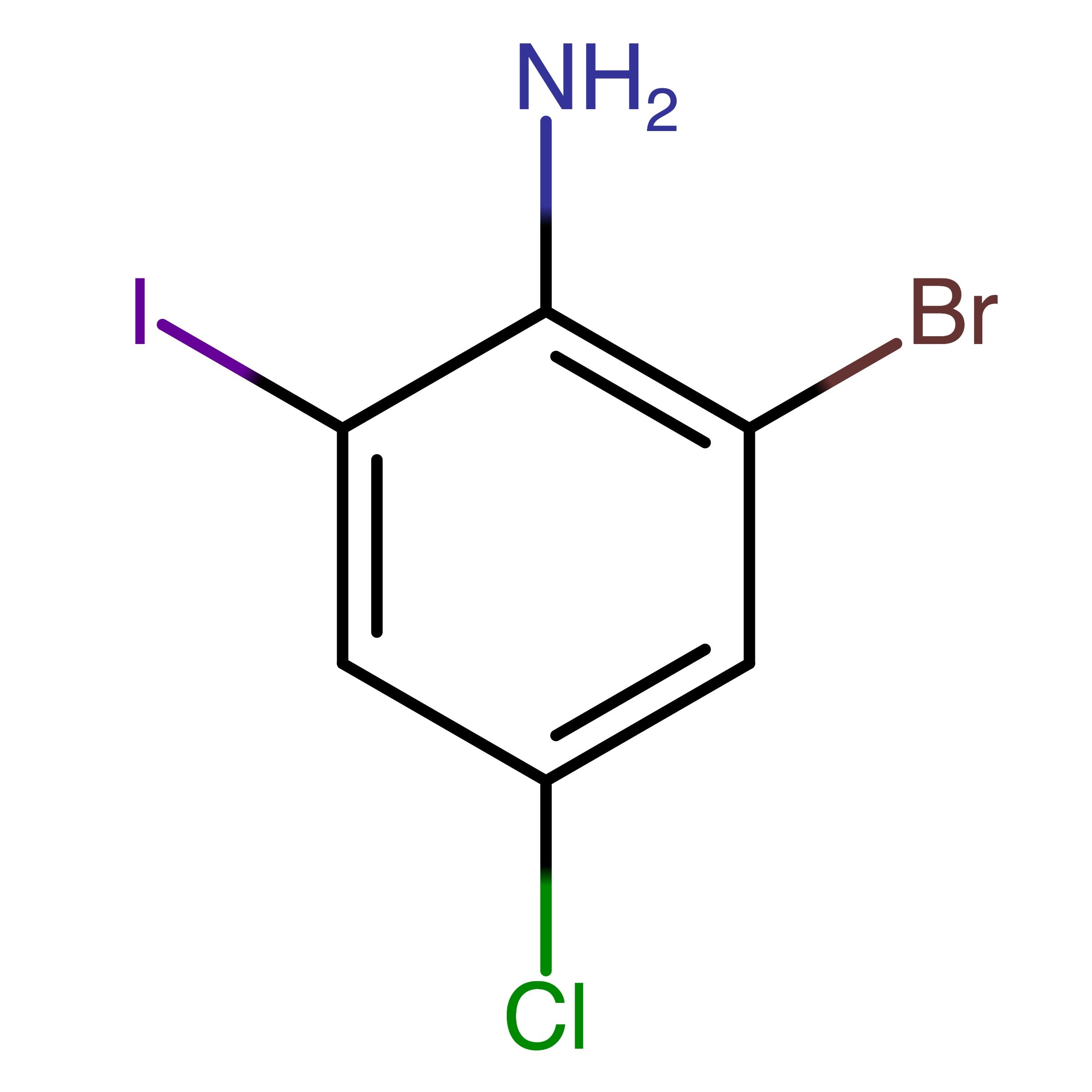 CAS 71757-16-9 | 2-Bromo-4-chloro-6-iodoaniline | MFCD24160443