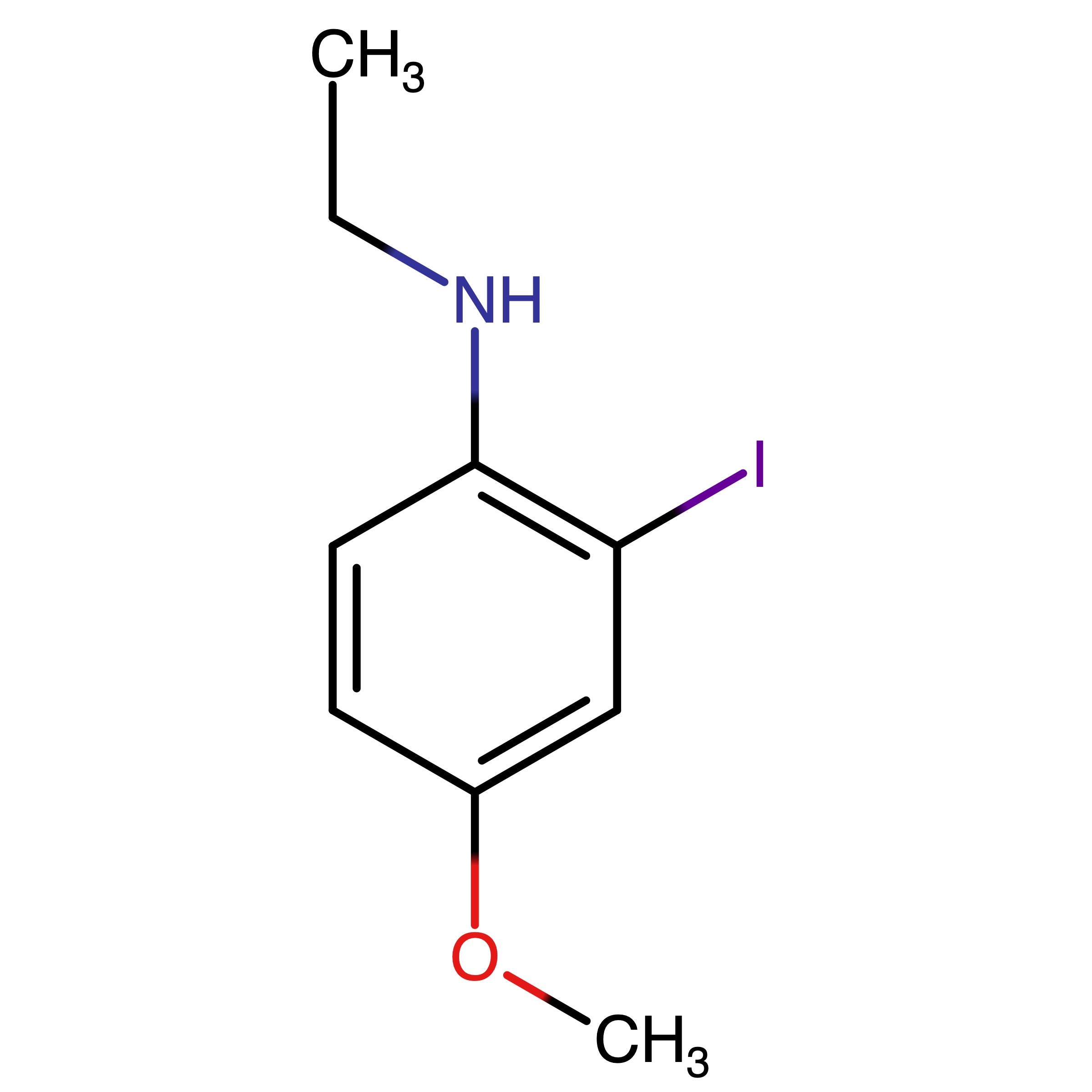 CAS 1851698-68-4 | N-Ethyl-2-iodo-4-methoxyaniline