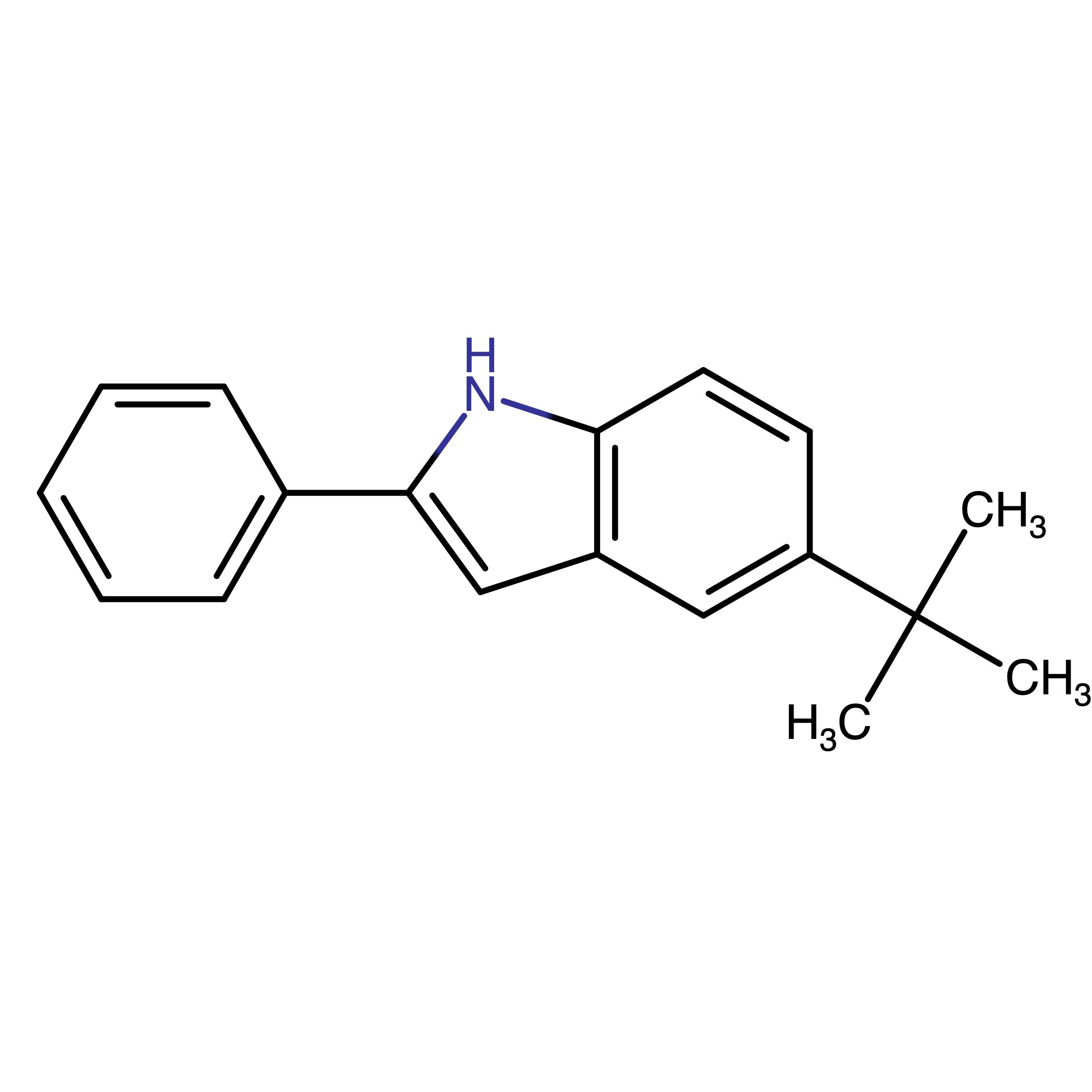 CAS 906770-99-8 | 5-(tert-Butyl)-2-phenyl-1H-indole