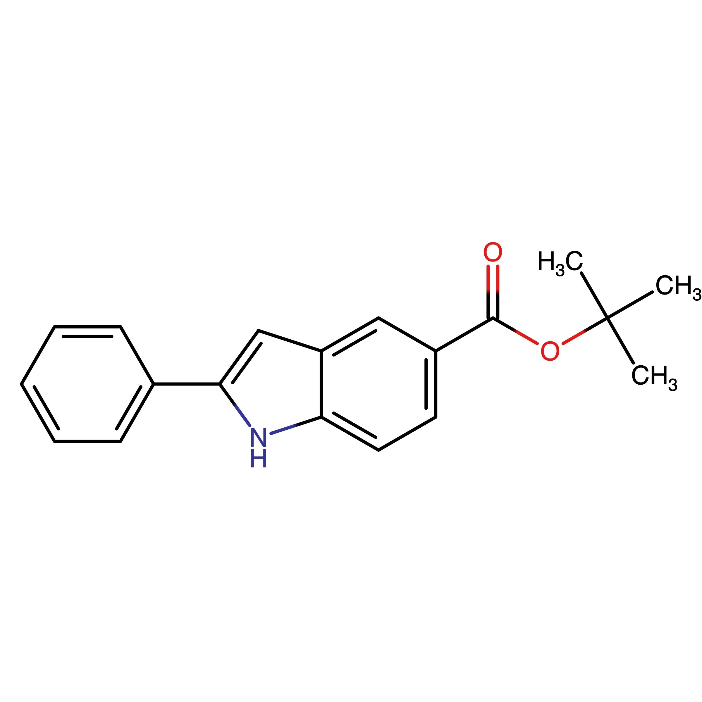 CAS 2605217-94-3 | tert-Butyl 2-phenyl-1H-indole-5-carboxylate