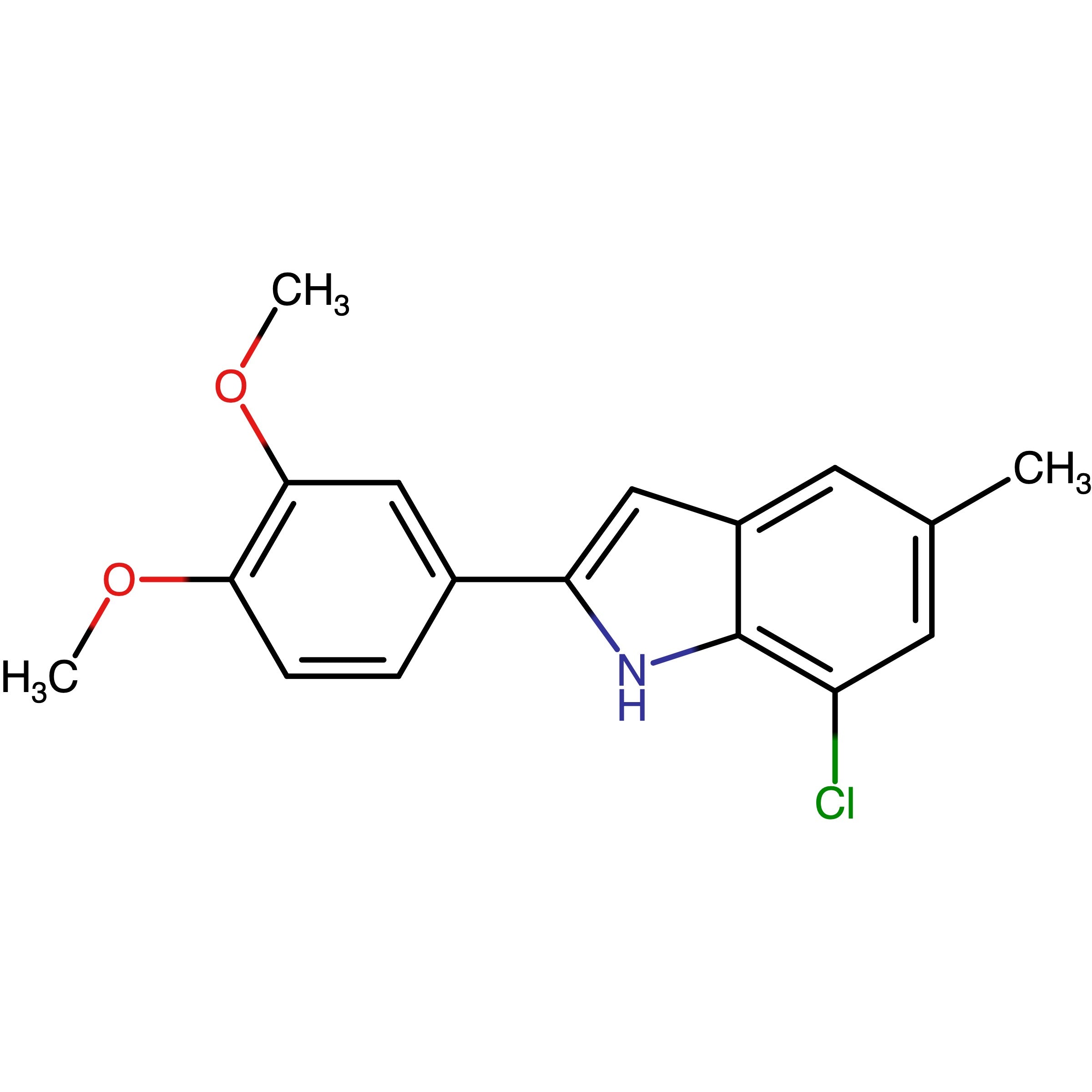 CAS 2605217-95-4 | 7-Chloro-2-(3,4-dimethoxyphenyl)-5-methyl-1H-indole
