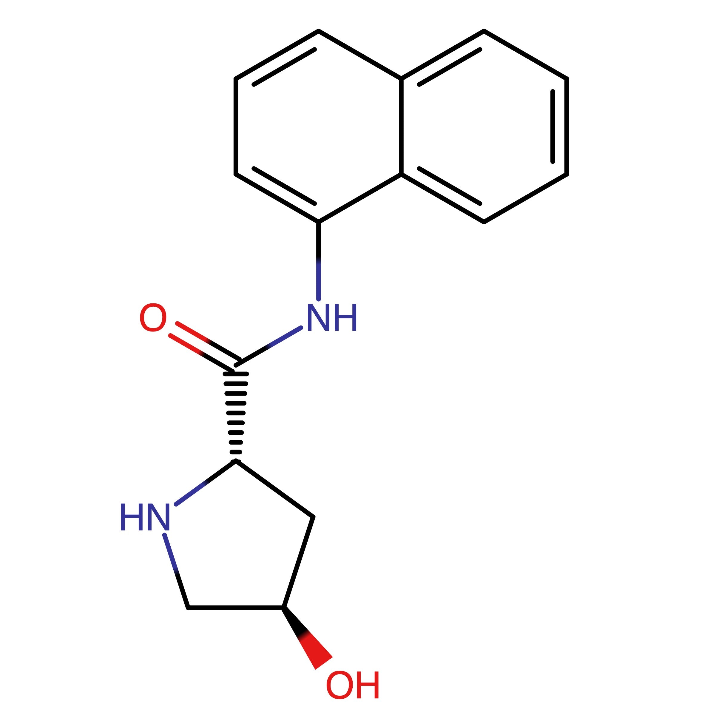 CAS 2089024-79-1 | (2S,4R)-4-Hydroxy-N-(naphthalen-1-yl)pyrrolidine-2-carboxamide