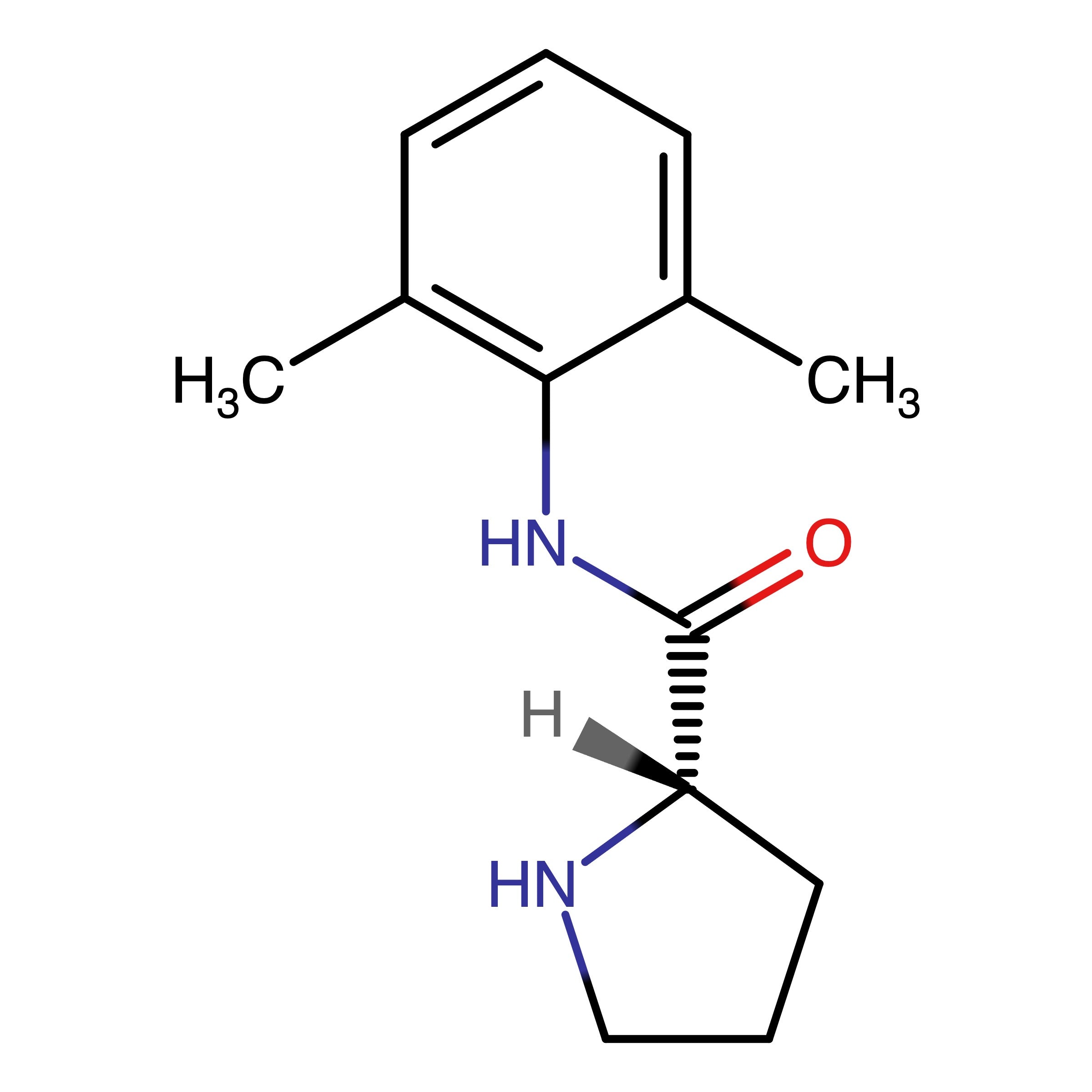 CAS 151416-29-4 | (S)-N-(2,6-Dimethylphenyl)pyrrolidine-2-carboxamide | MFCD09725506