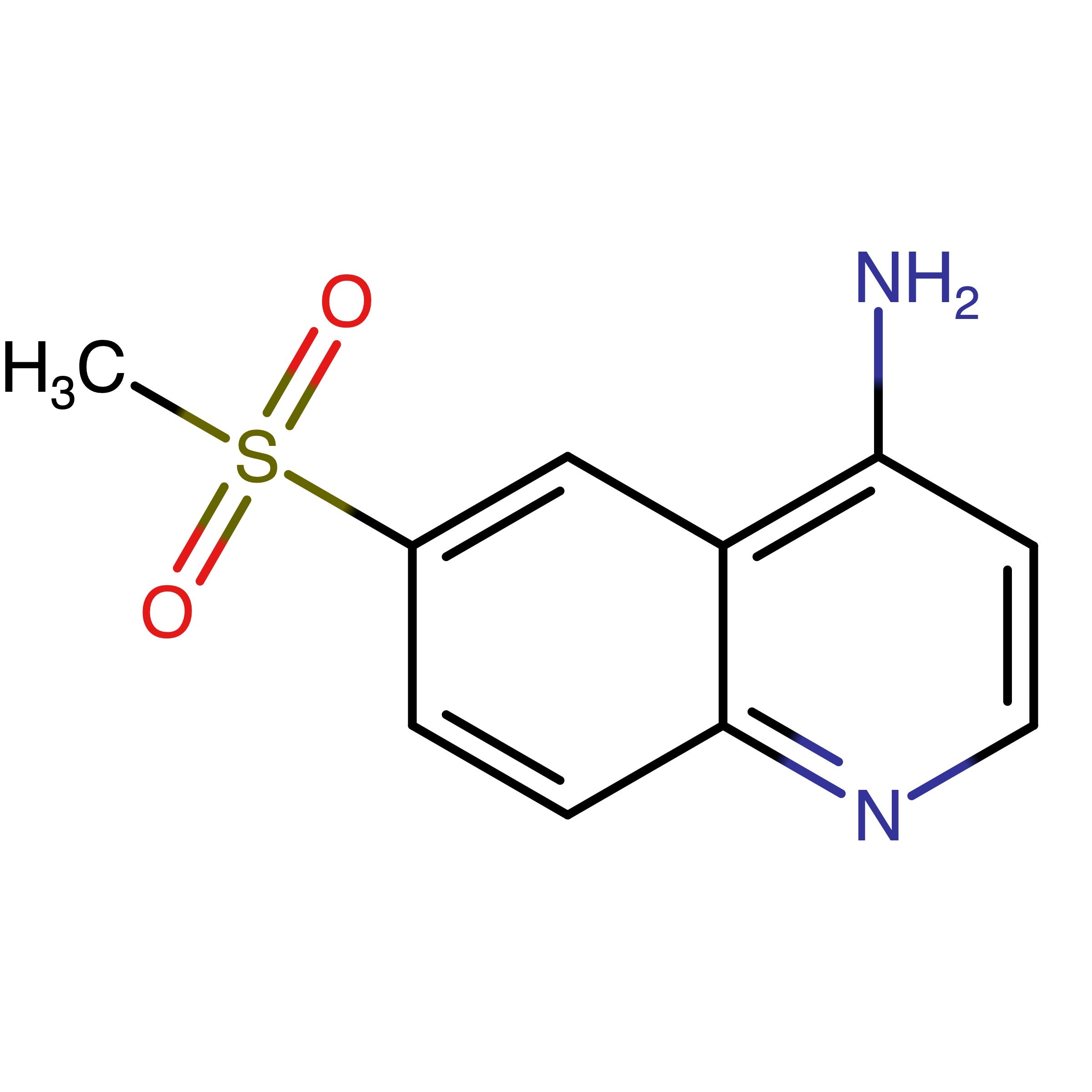 CAS 1346549-21-0 | 6-(Methylsulfonyl)quinolin-4-amine