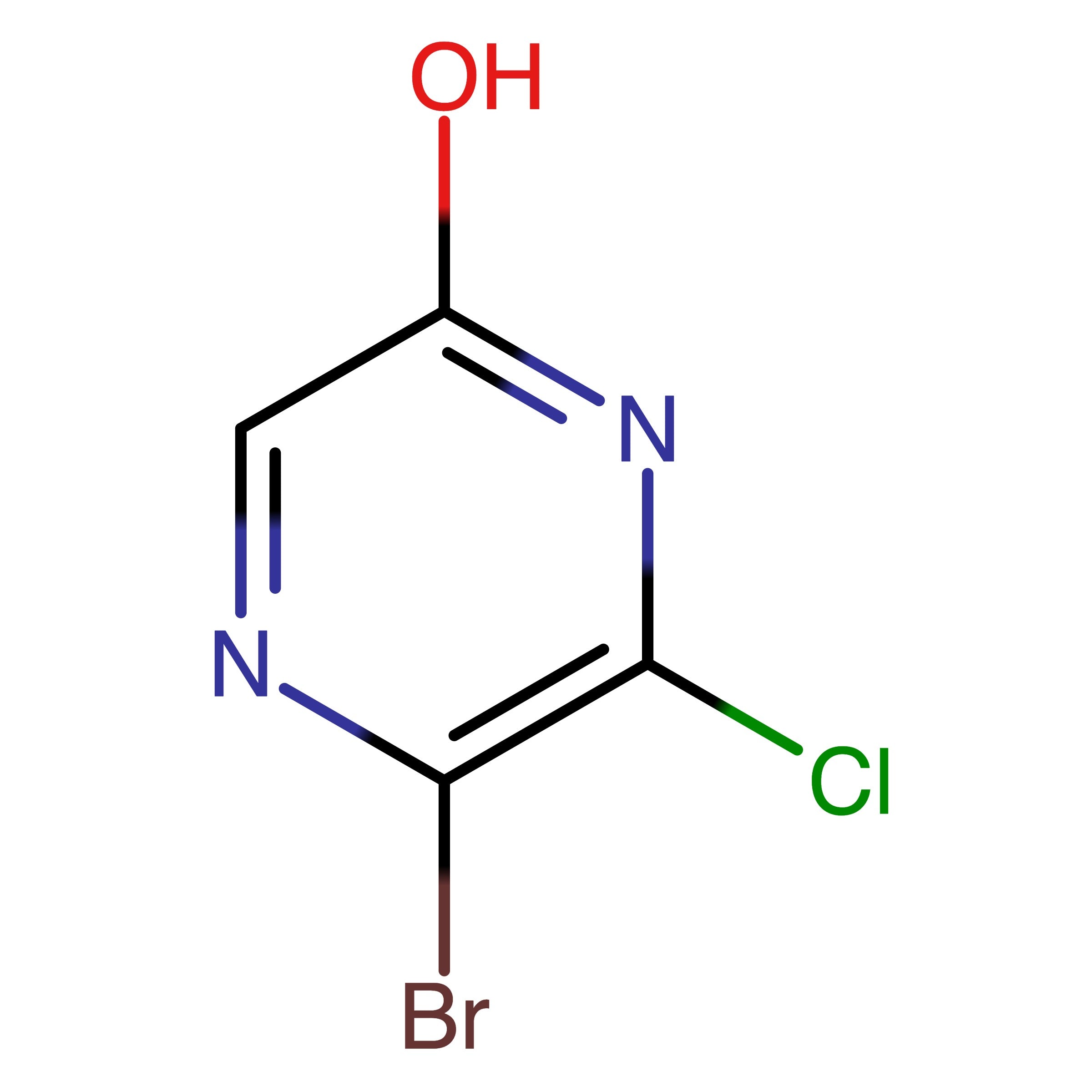 CAS 913282-74-3 | 5-Bromo-6-chloropyrazin-2-ol | MFCD16987683