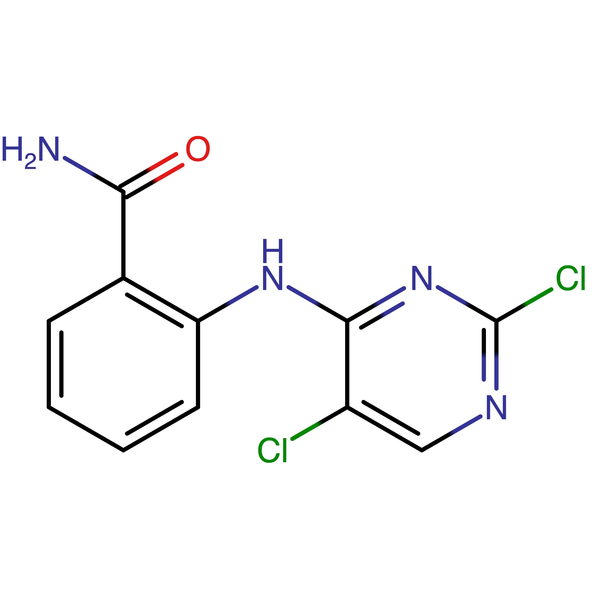 CAS 1042434-76-3 | 2-(2,5-Dichloro-4-pyrimidinyl)aminobenzamide | MFCD25954773
