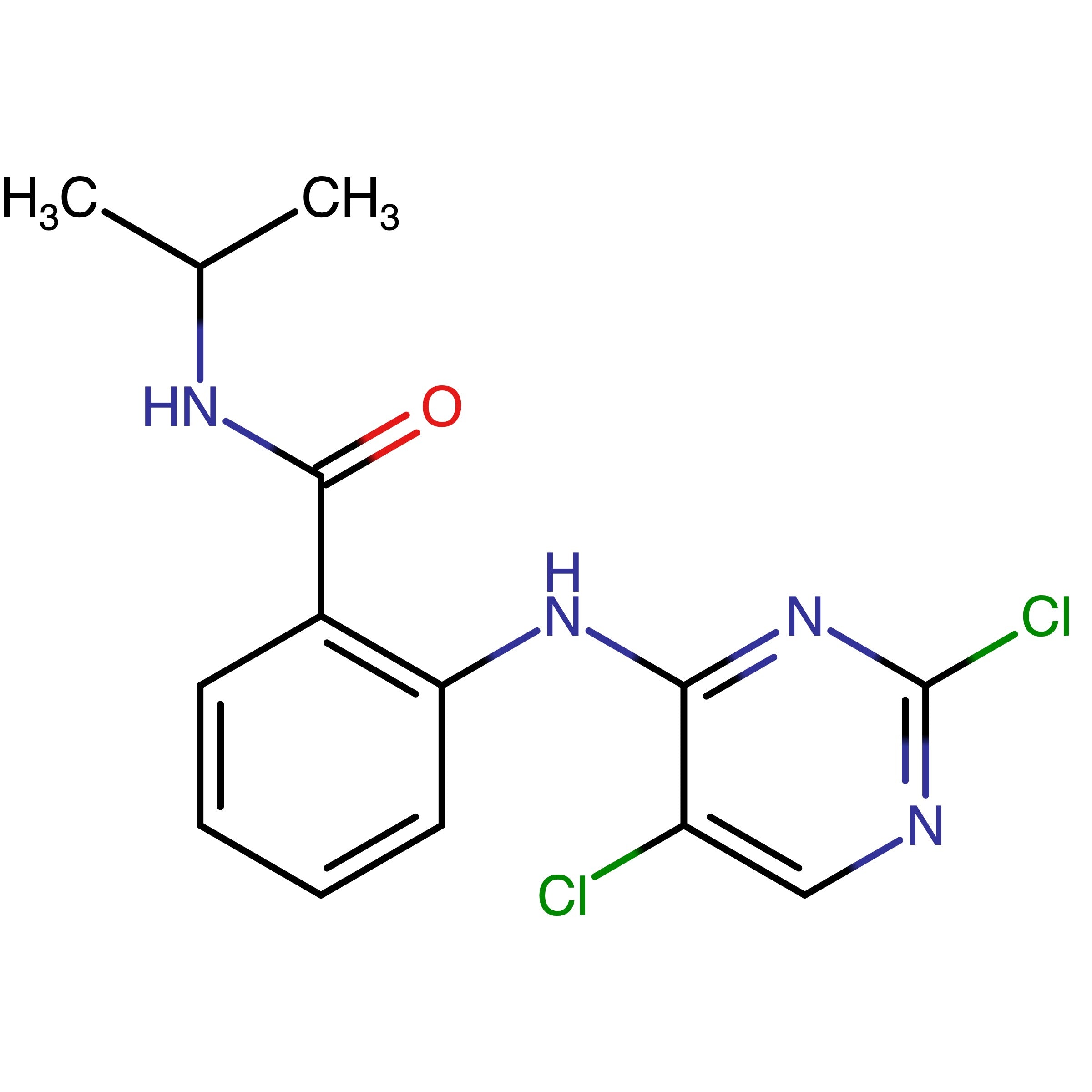 CAS 1022970-74-6 | 2-(2,5-Dichloro-4-pyrimidinyl)amino-N-(1-methyl ethyl)benzamide