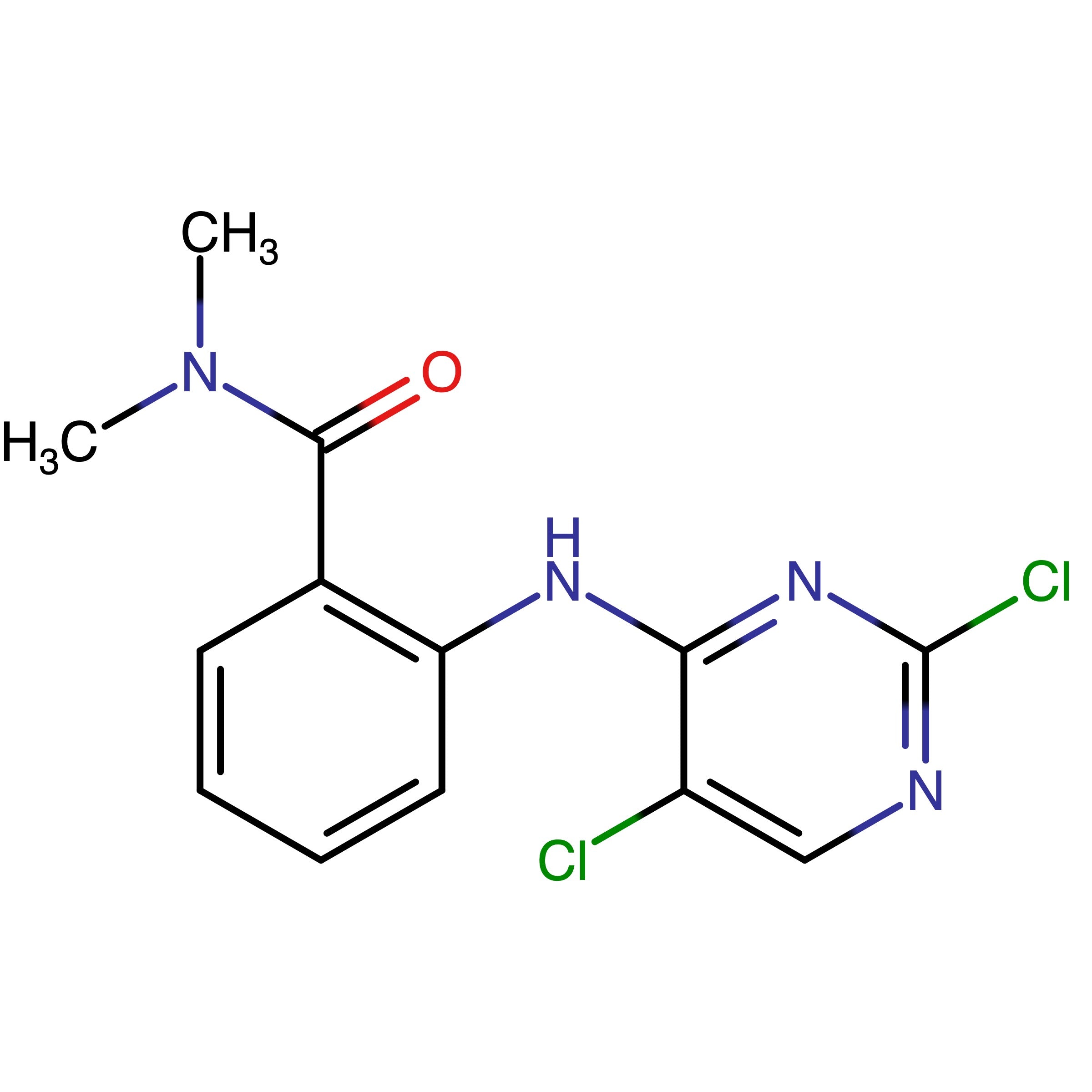CAS 1042434-80-9 | 2-(2,5-Dichloro-4-pyrimidinyl)amino-N,N-dimeth ylbenzamide