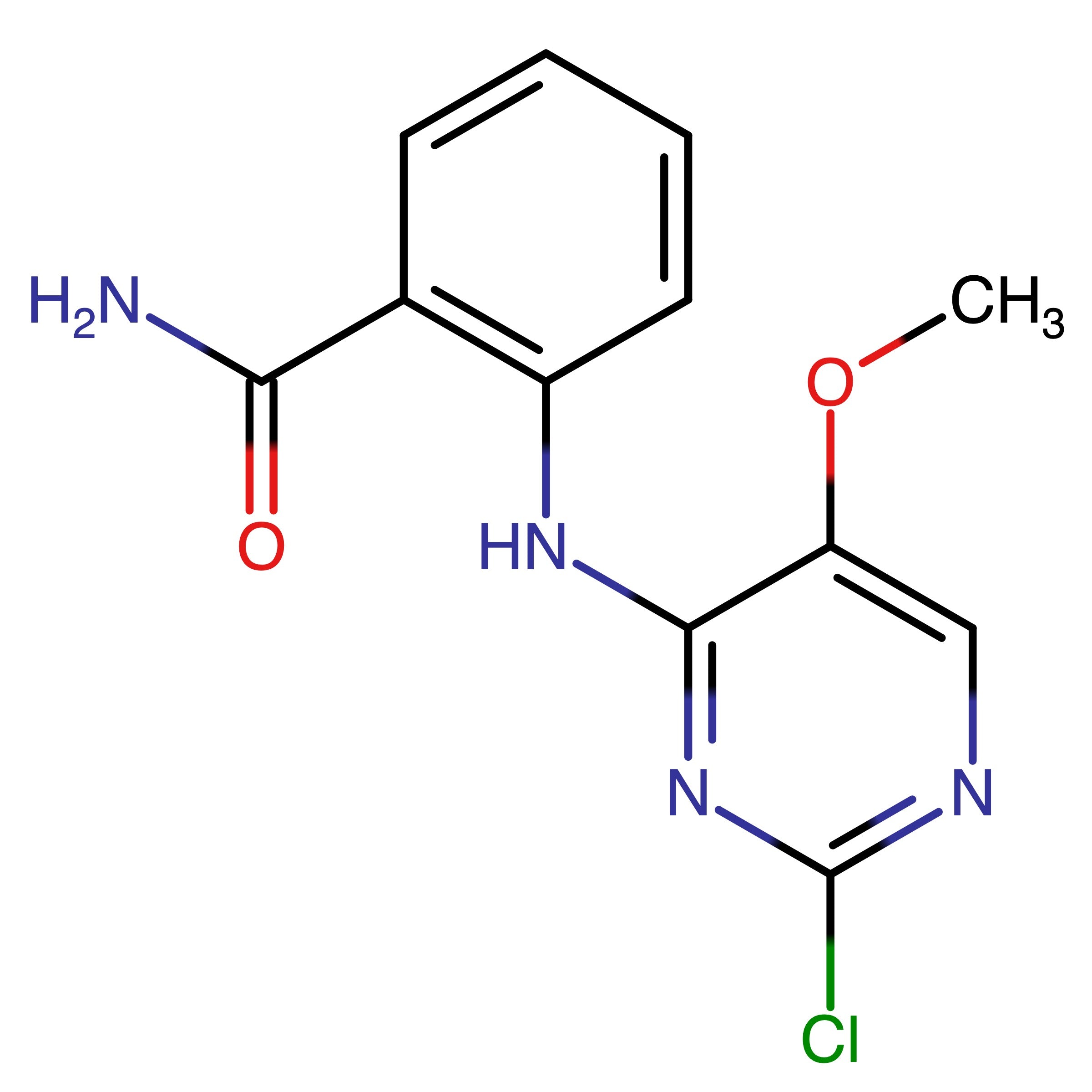 CAS 1042434-81-0 | 2-((2-Chloro-5-methoxypyrimidin-4-yl)amino)benzamide