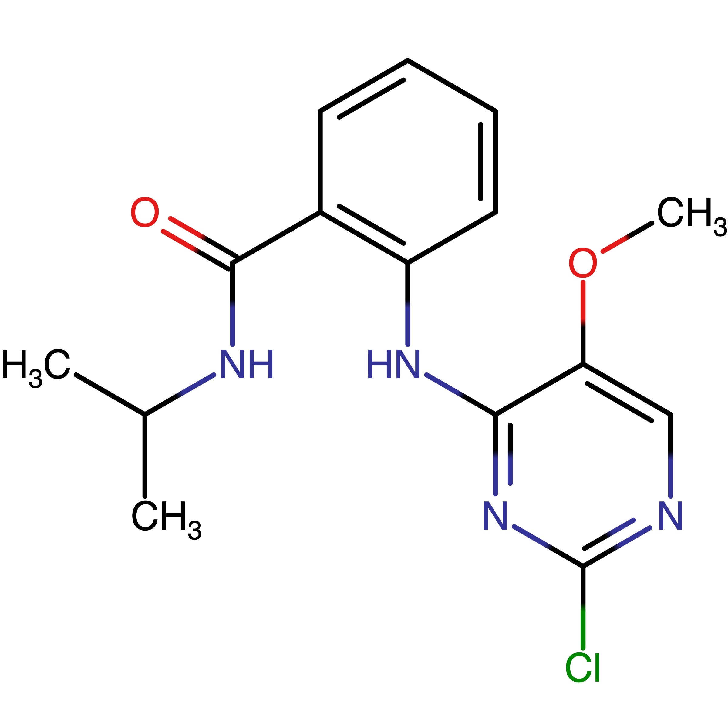 CAS 1042434-83-2 | 2-((2-Chloro-5-methoxypyrimidin-4-yl)amino)-N-(prop-2-yl)benzamide