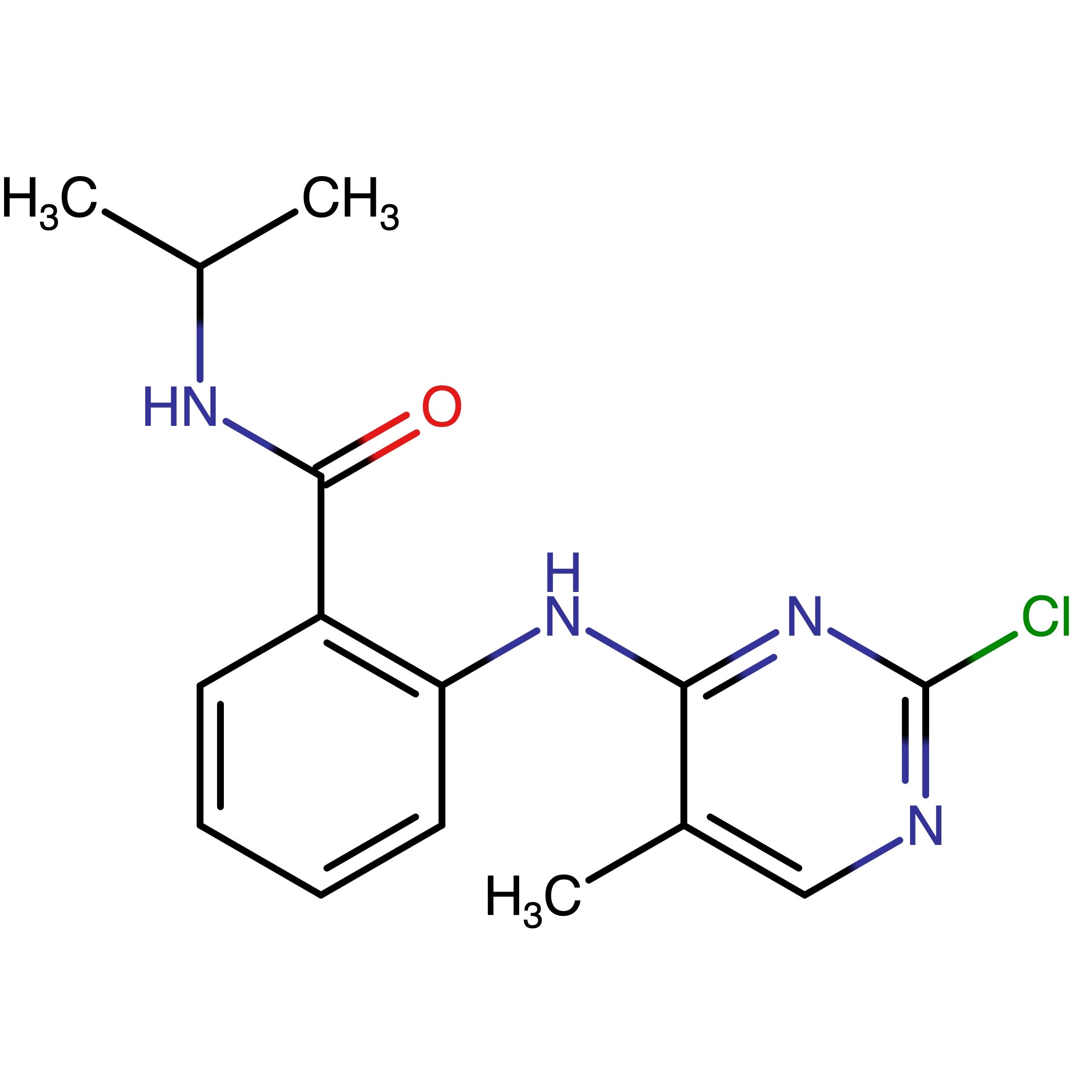 CAS 1042434-86-5 | 2-((2-Chloro-5-methylpyrimidin-4-yl)amino)-N-(prop-2-yl)benzamide