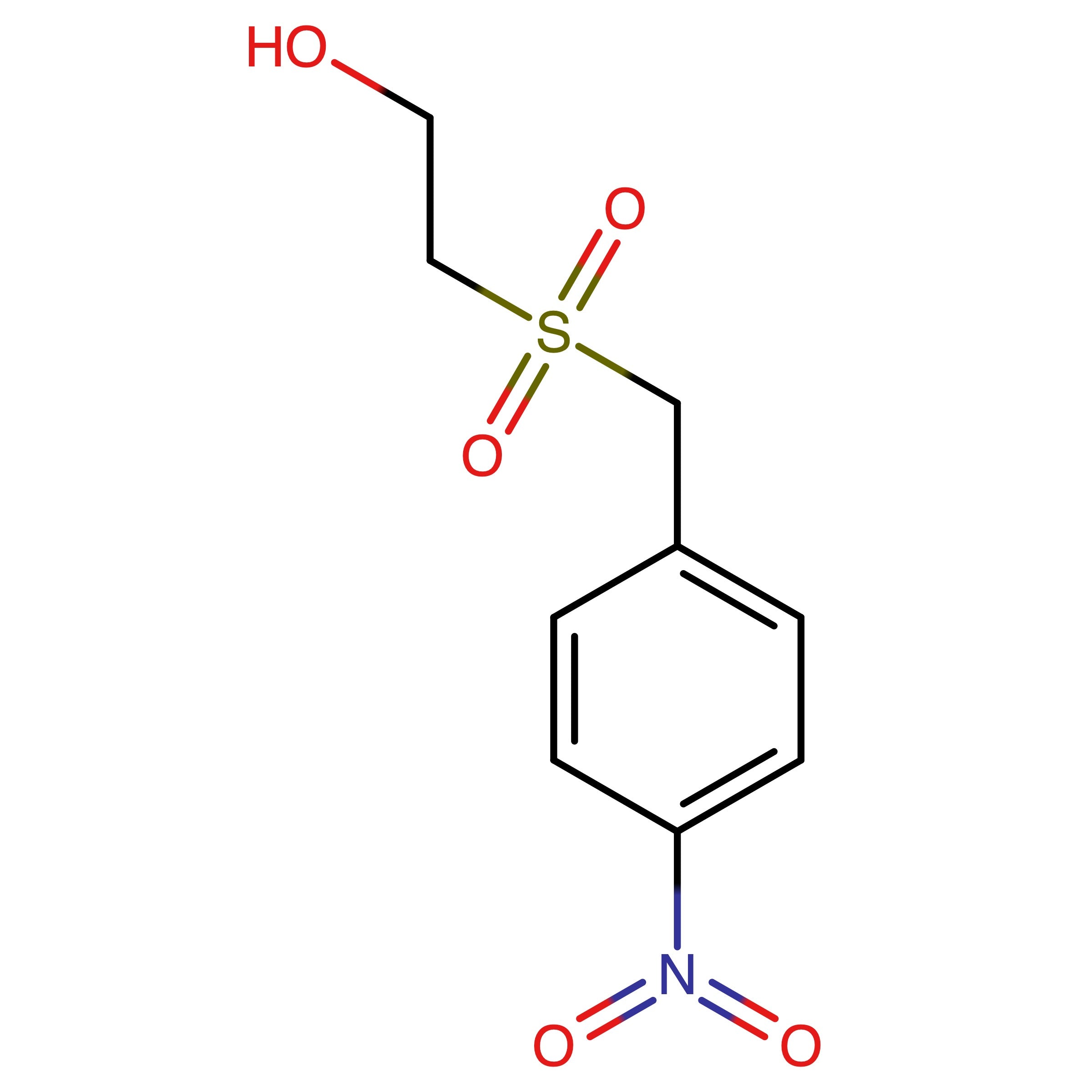 CAS 90610-85-8 | 2-((4-Nitrobenzyl)sulfonyl)ethan-1-ol