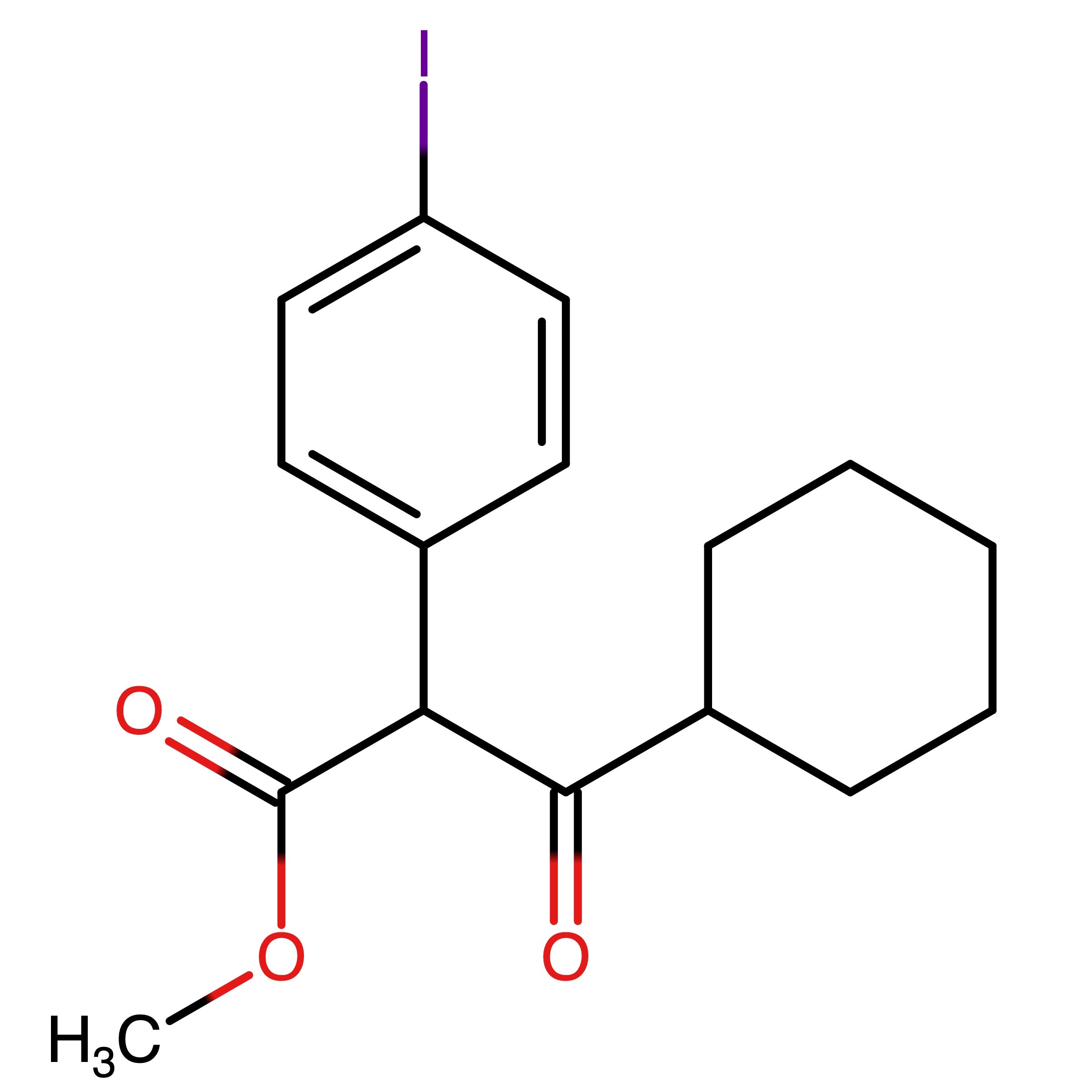 CAS 632365-77-6 | 3-Cyclohexyl-2-(4-iodo-phenyl)-3-oxo-propionic acid methyl ester
