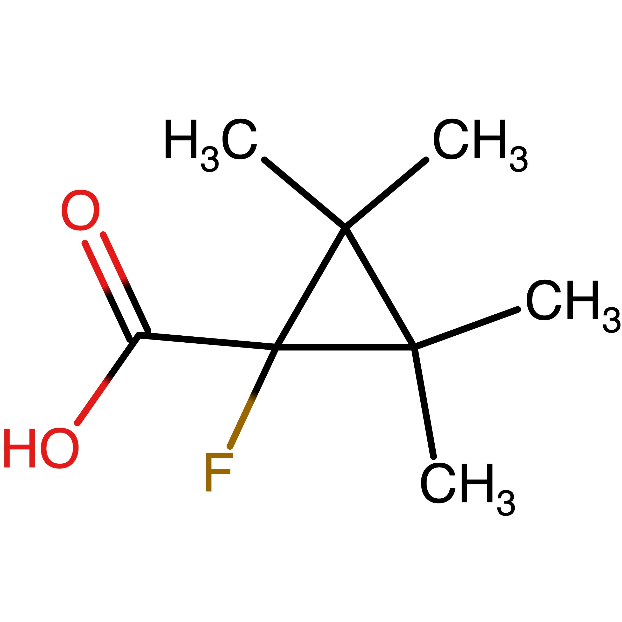 CAS 1050497-15-8 | 1-Fluoro-2,2,3,3-tetramethylcyclopropane-1-carboxylic acid | MFCD20646102