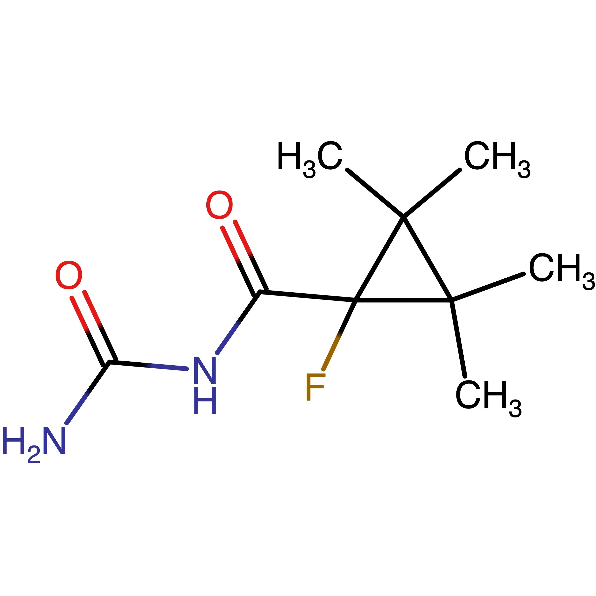 CAS 1050497-01-2 | N-Carbamoyl-1-fluoro-2,2,3,3-tetramethylcyclopropane-1-carboxamide