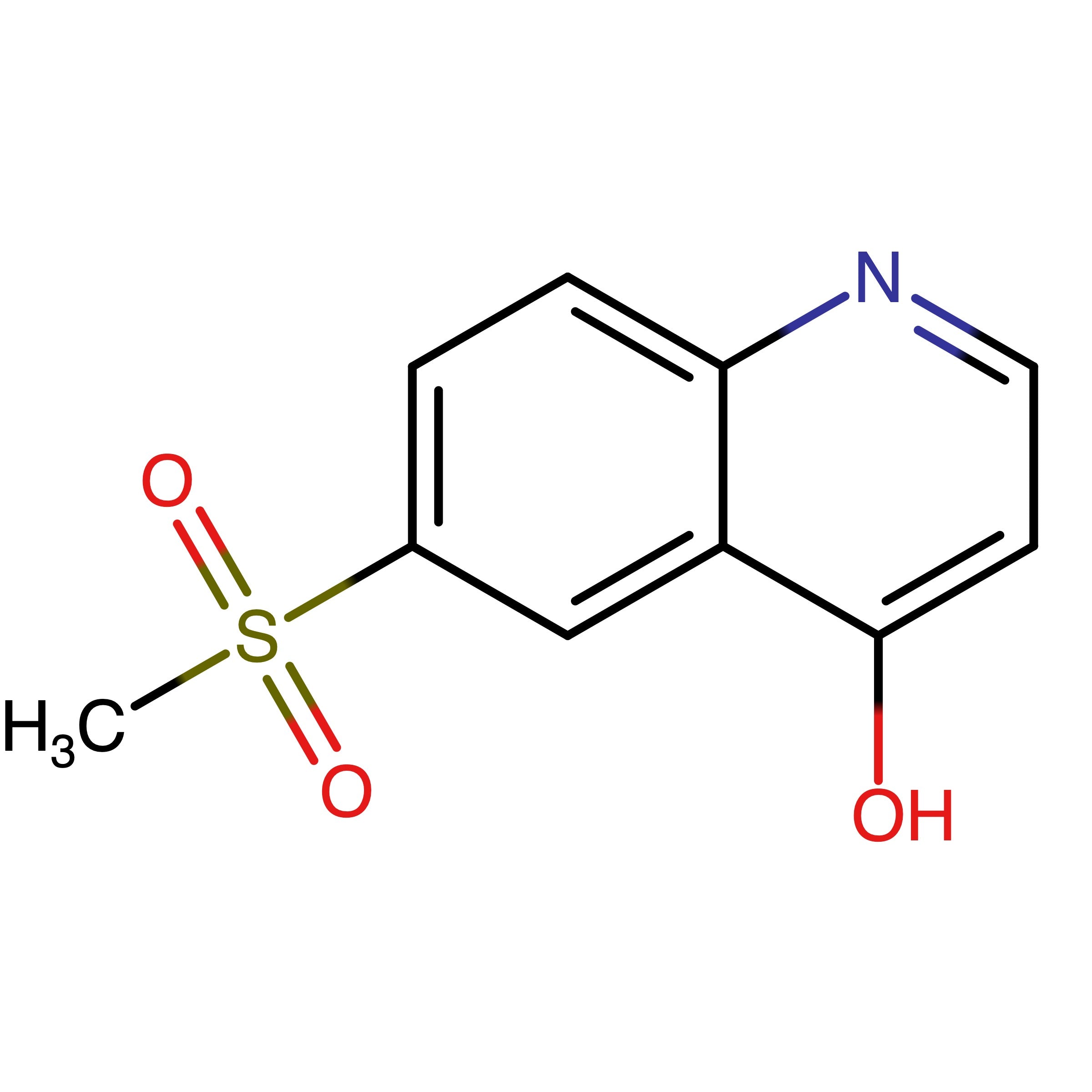 CAS 1062589-79-0 | 6-(Methylsulfonyl)quinolin-4-ol | MFCD28128021