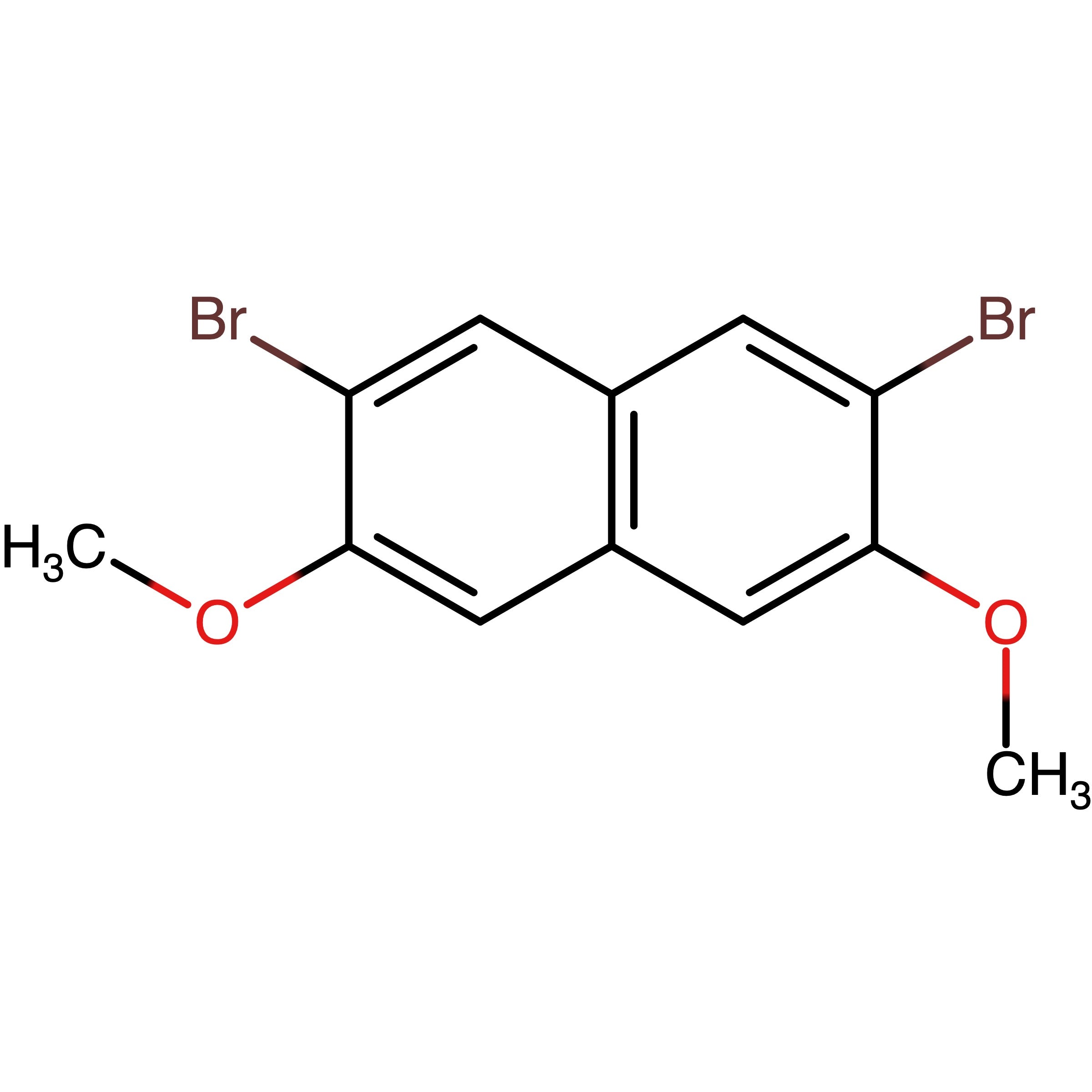 CAS 105404-89-5 | 2,7-Dibromo-3,6-dimethoxynaphthalene | MFCD01851104