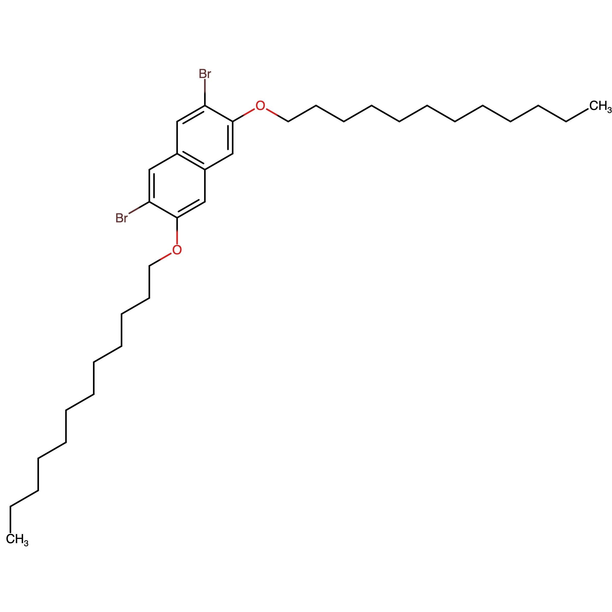 CAS 198146-03-1 | 2,7-Dibromo-3,6-bis(dodecyloxy)naphthalene