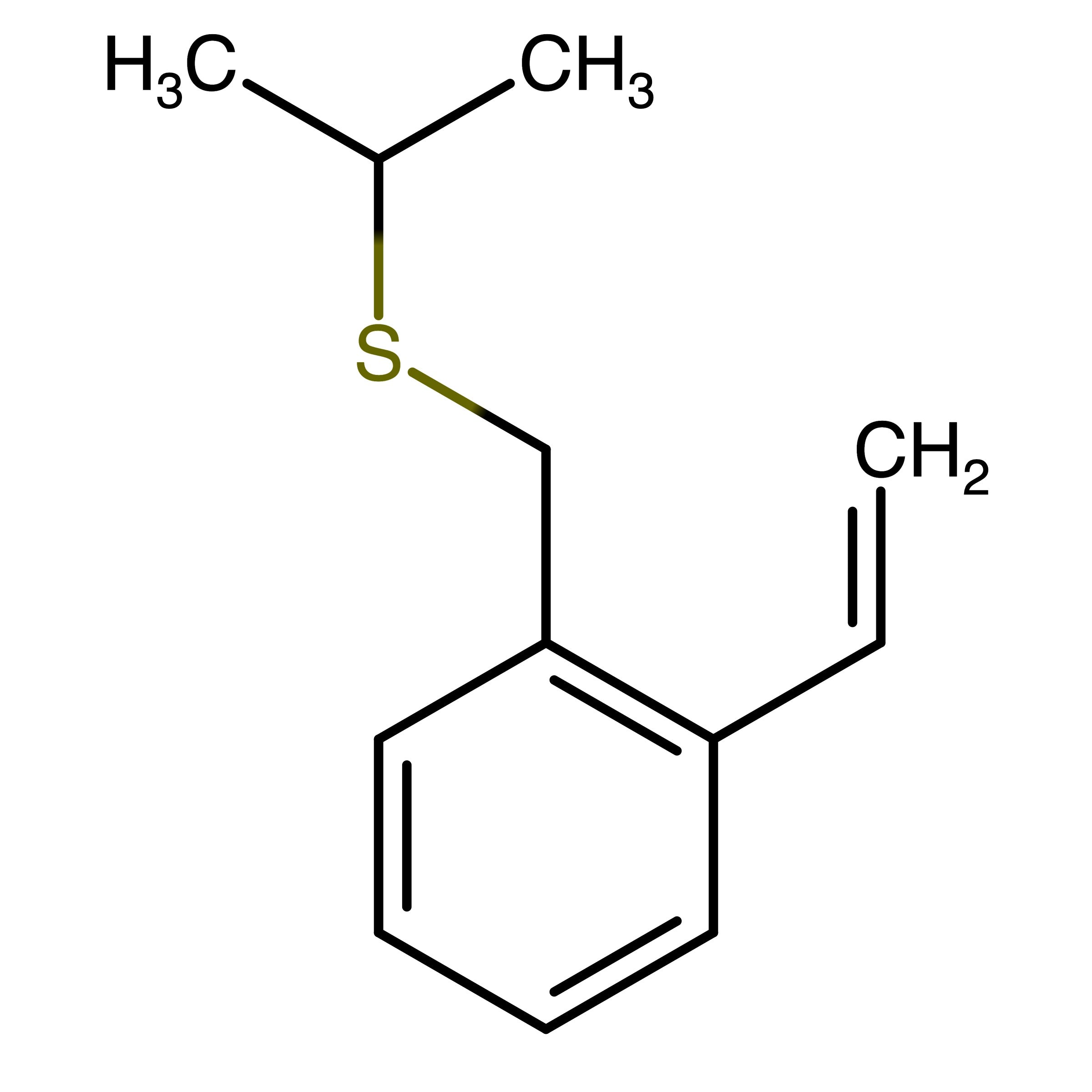 CAS 80253-10-7 | (1-Ethenyl-2-(propan-2-ylsulfanylmethyl)benzene)