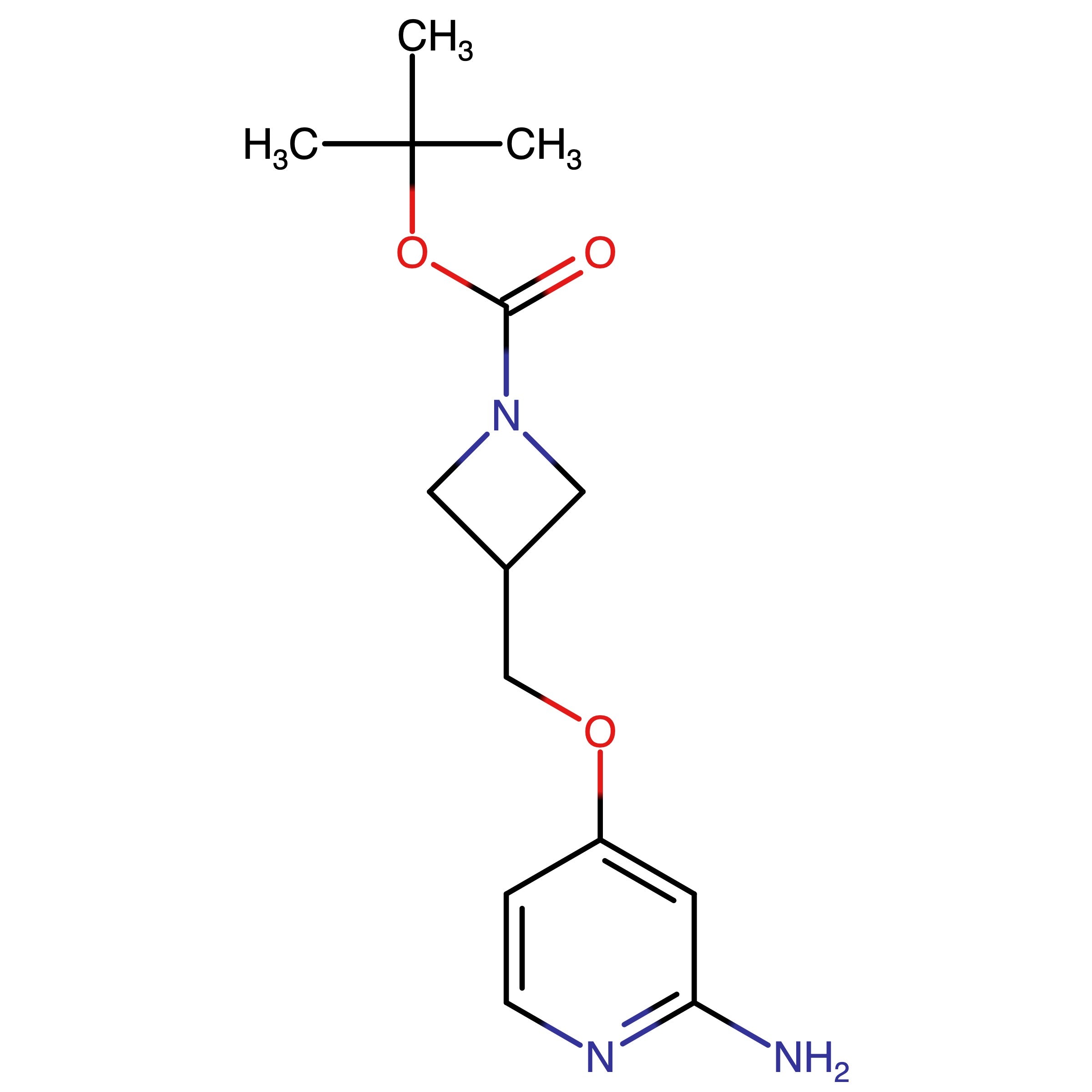CAS 2250409-46-0 | tert-Butyl 3-(((2-aminopyridin-4-yl)oxy)methyl)azetidine-1-carboxylate