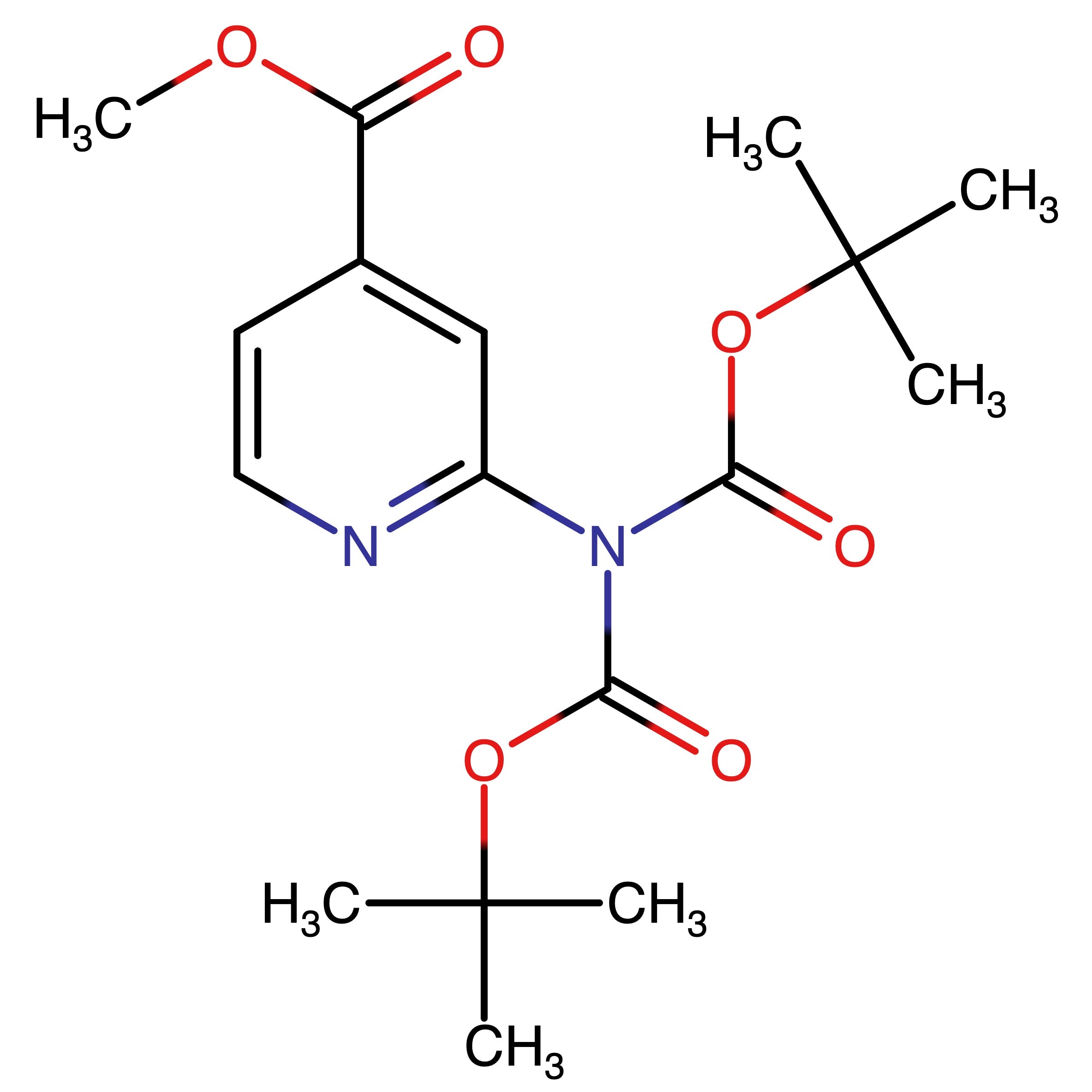 CAS 2250409-70-0 | Methyl 2-(bis(tert-butoxycarbonyl)amino)isonicotinate