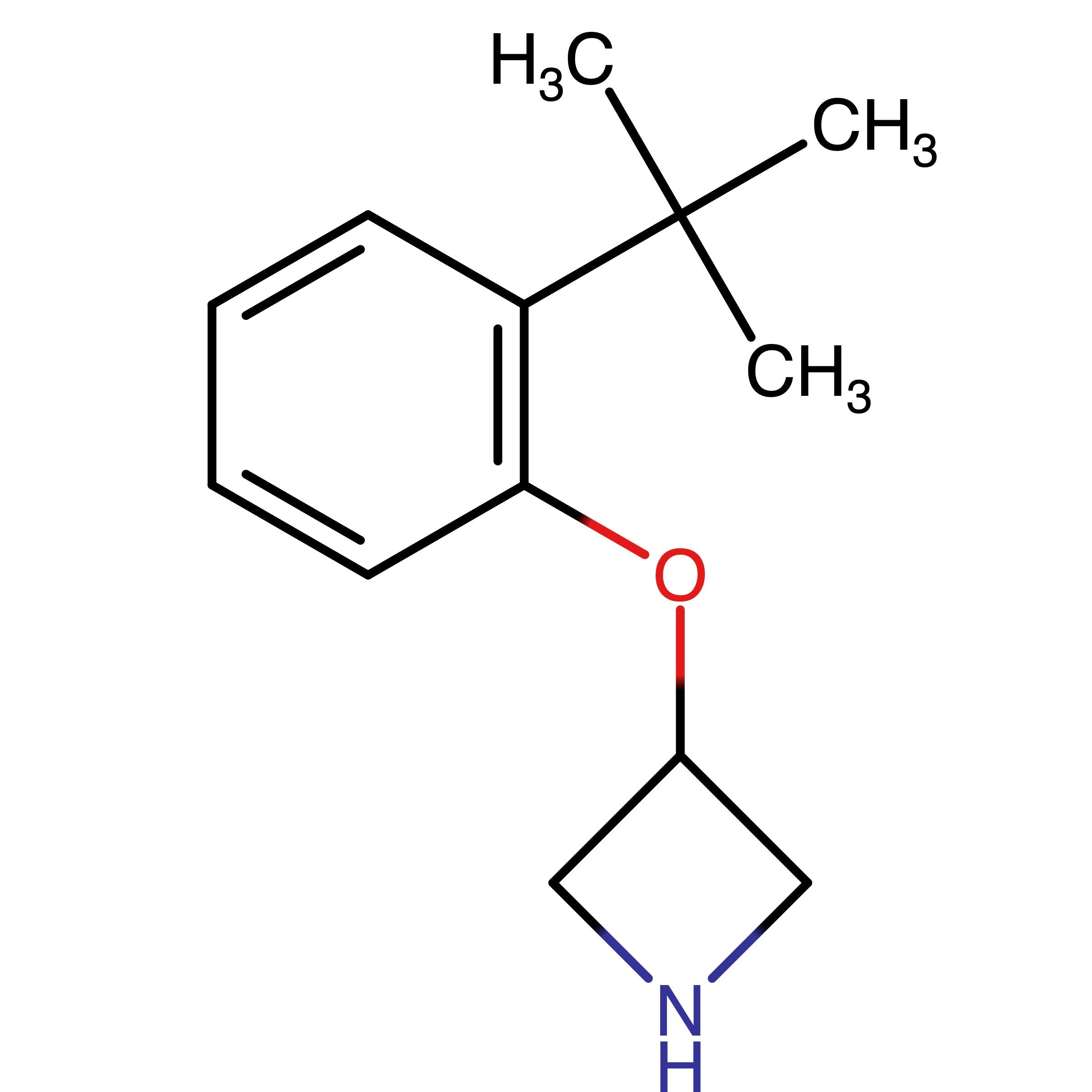 CAS 1146956-90-2 | 3-(2-(tert-Butyl)phenoxy)azetidine | MFCD13559937