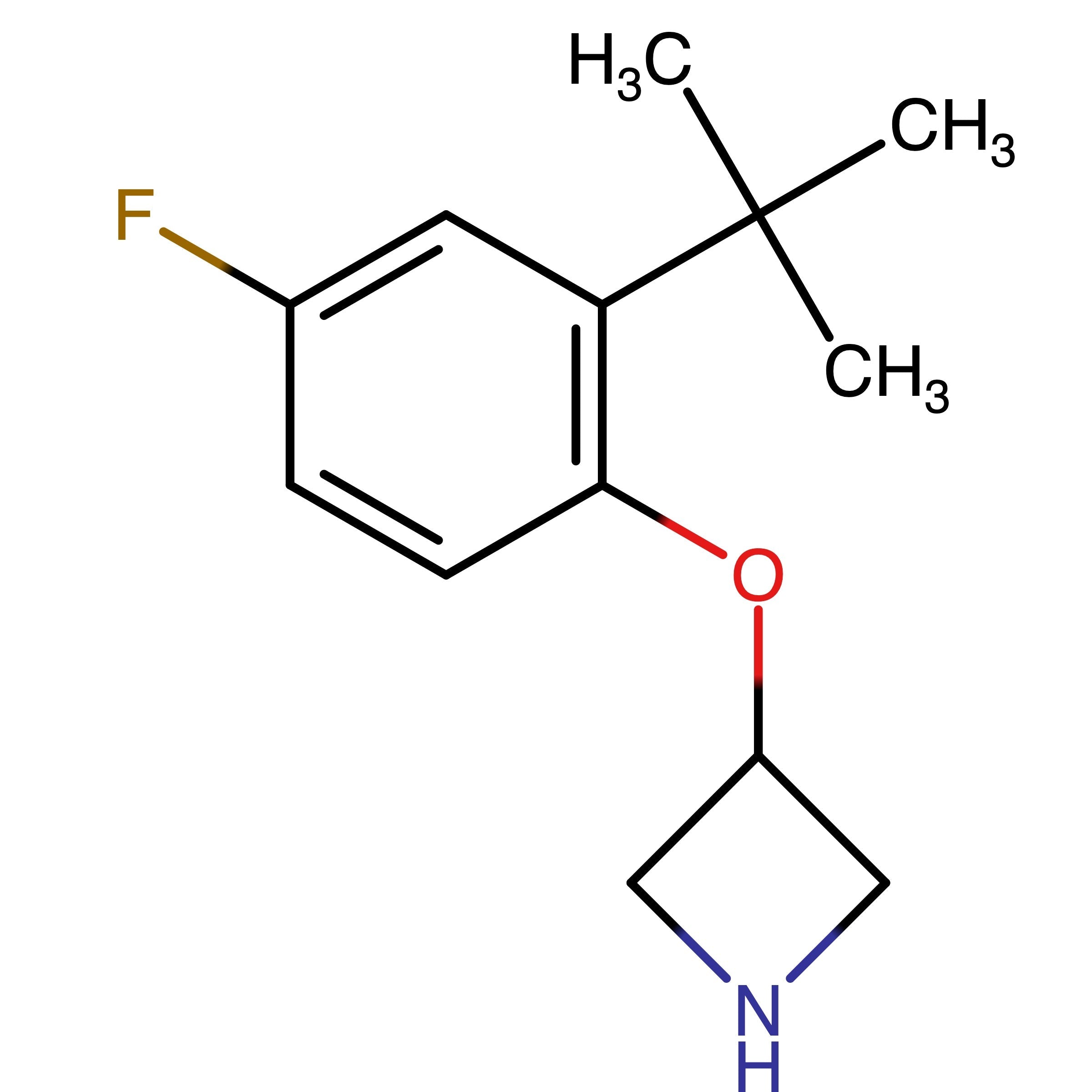 CAS 1146960-23-7 | 3-(2-tert-Butyl-4-fluorophenoxy)azetidine