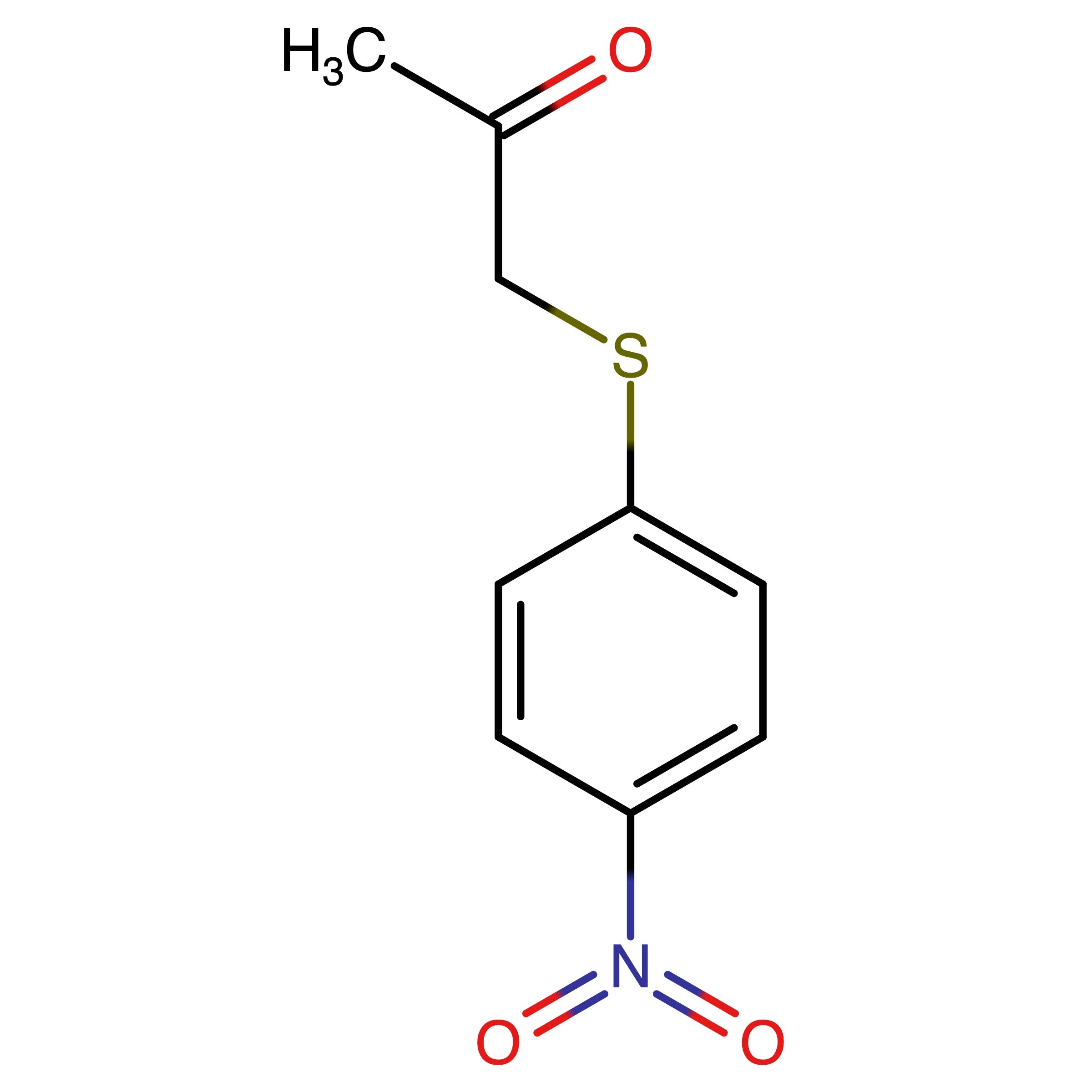 CAS 25784-85-4 | 1-((4-Nitrophenyl)thio)propan-2-one | MFCD01696435