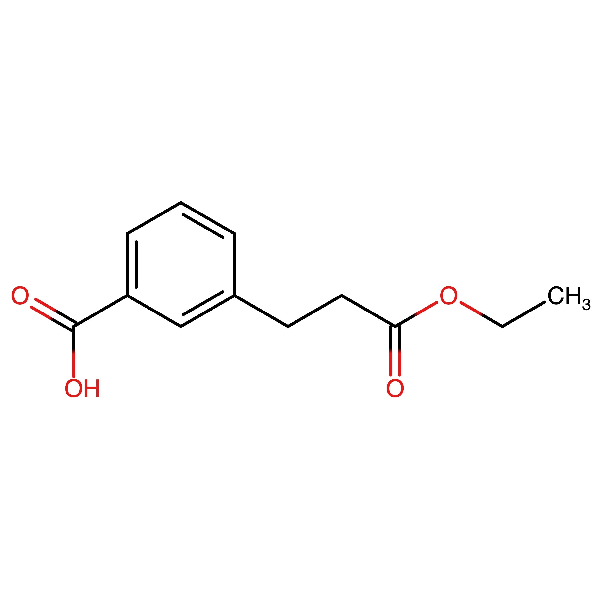 CAS 874204-67-8 | 3-(2-Ethoxycarbonylethyl)benzoic acid | MFCD09031452