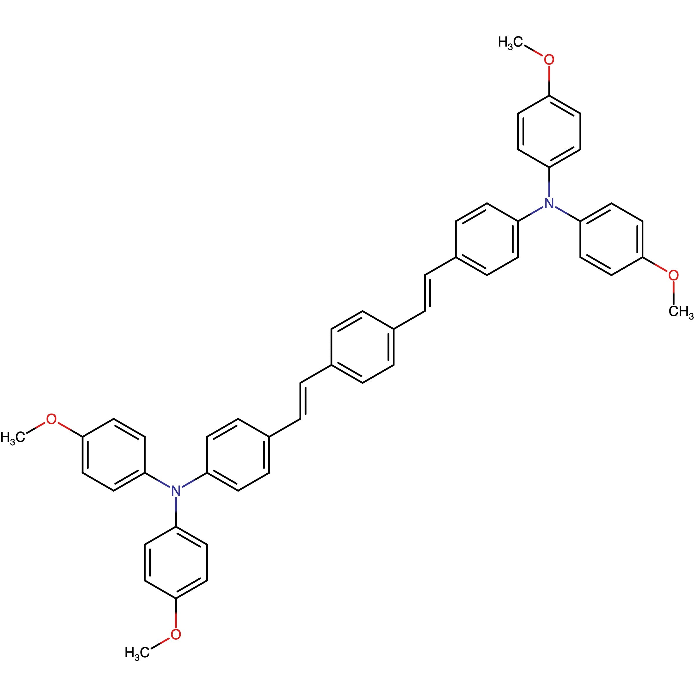 CAS 872466-50-7 | 4,4'-((1E,1'E)-1,4-Phenylenebis(ethene-2,1-diyl))bis(N,N-bis(4-methoxyphenyl)aniline)