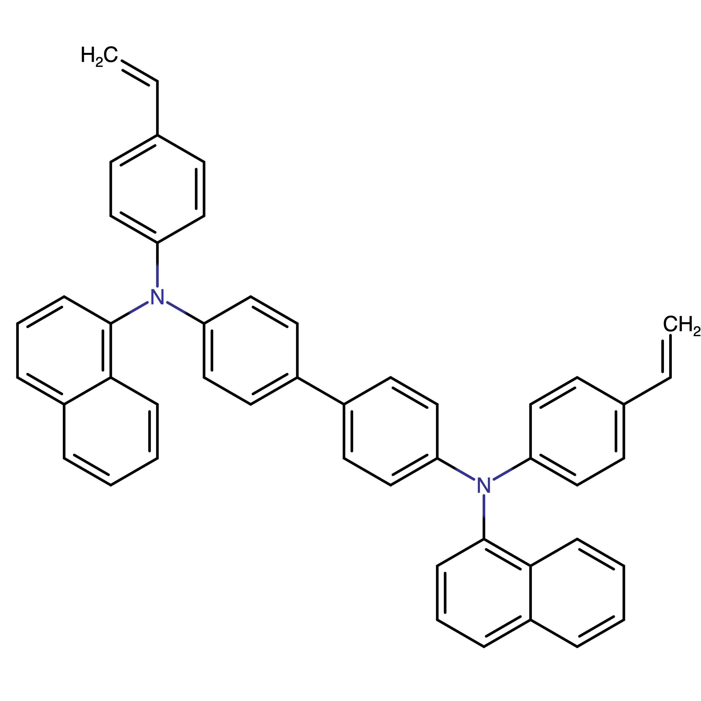 CAS 1010396-31-2 | N4,N4'-Di(naphthalen-1-yl)-N4,N4'-bis(4-vinylphenyl)-[1,1'-biphenyl]-4,4'-diamine | MFCD27978272