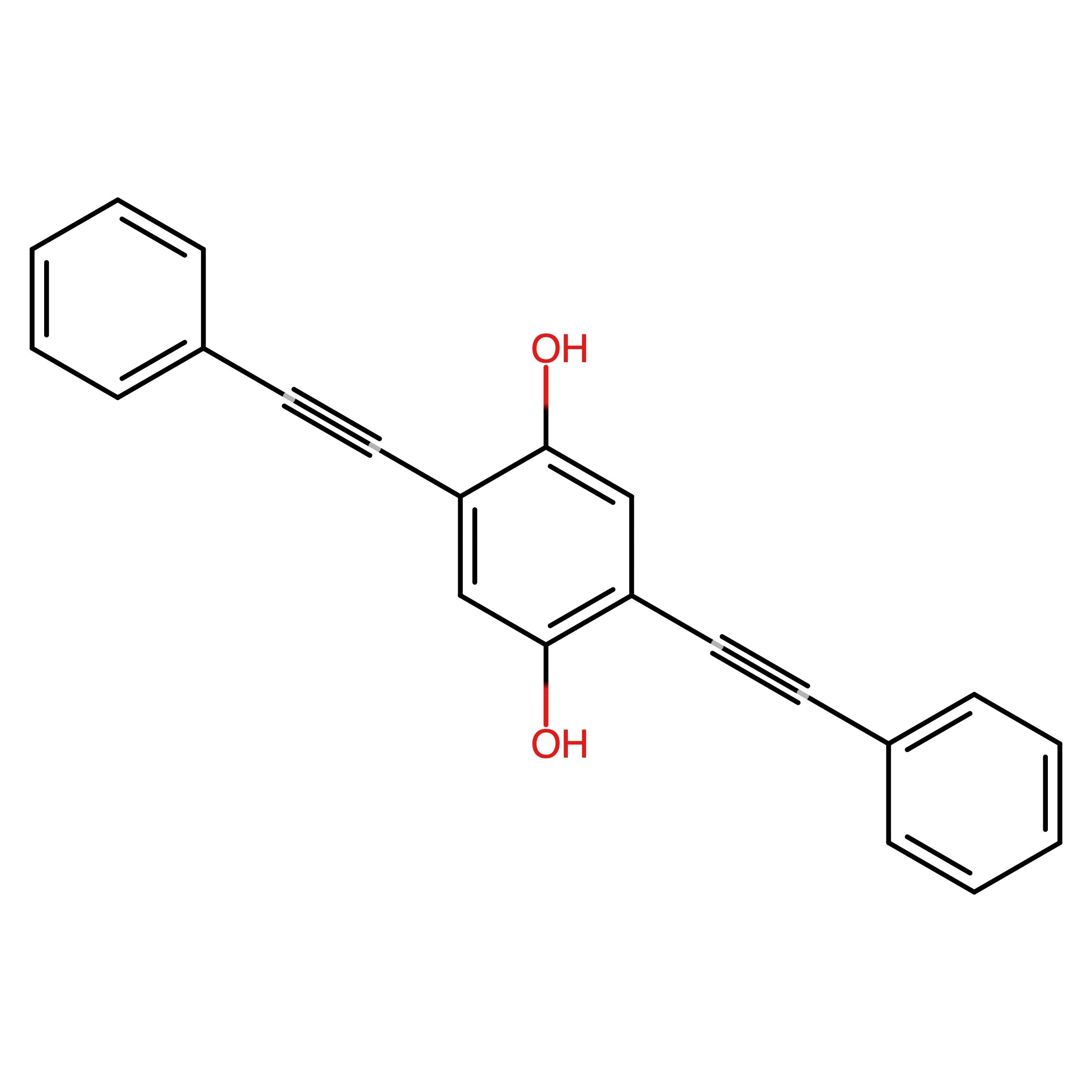 CAS 956315-04-1 | 2,5-Bis(phenylethynyl)benzene-1,4-diol