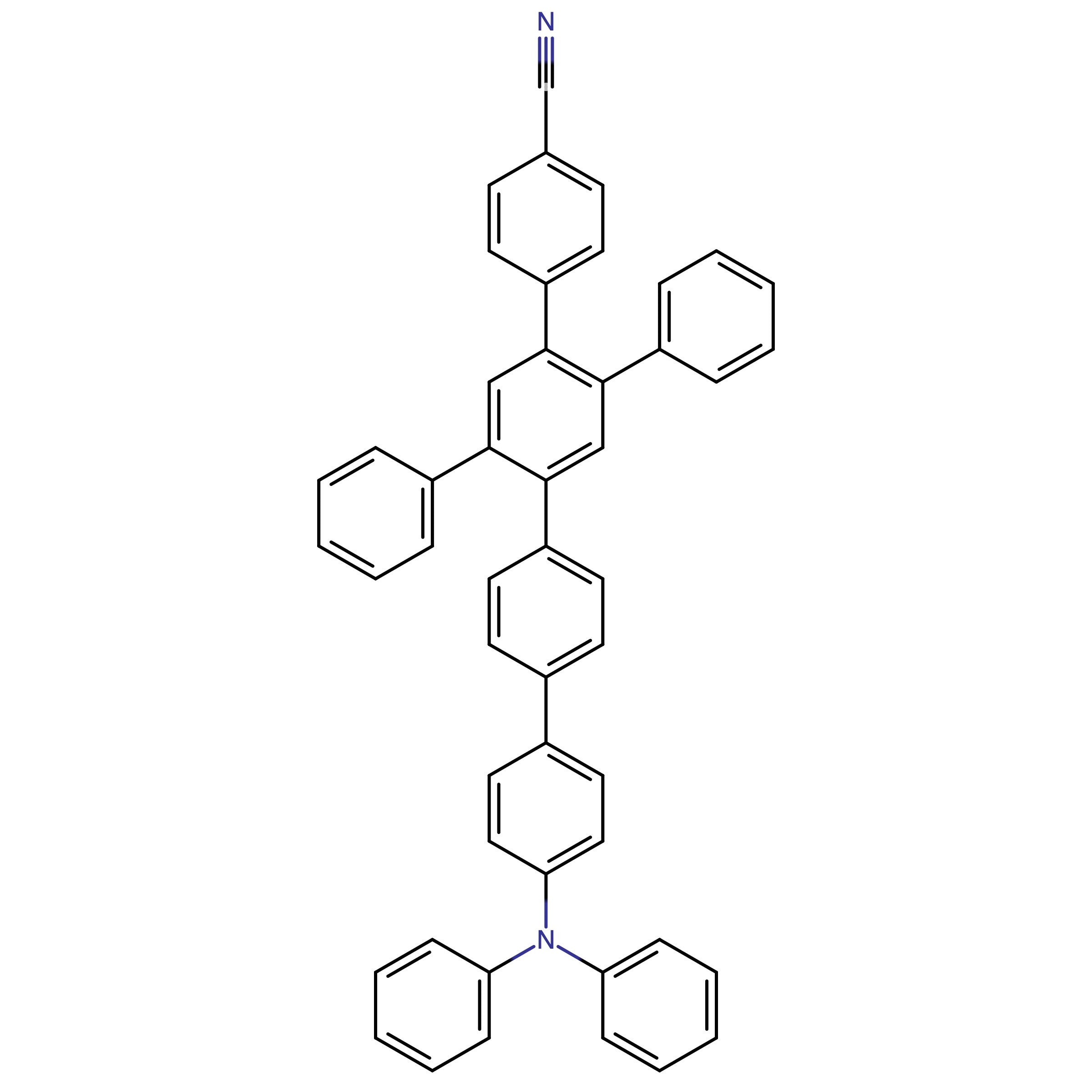 CAS 2408719-17-3 | 4'''-(Diphenylamino)-2',5'-diphenyl-[1,1':4',1'':4'',1'''-quaterphenyl]-4-carbonitrile