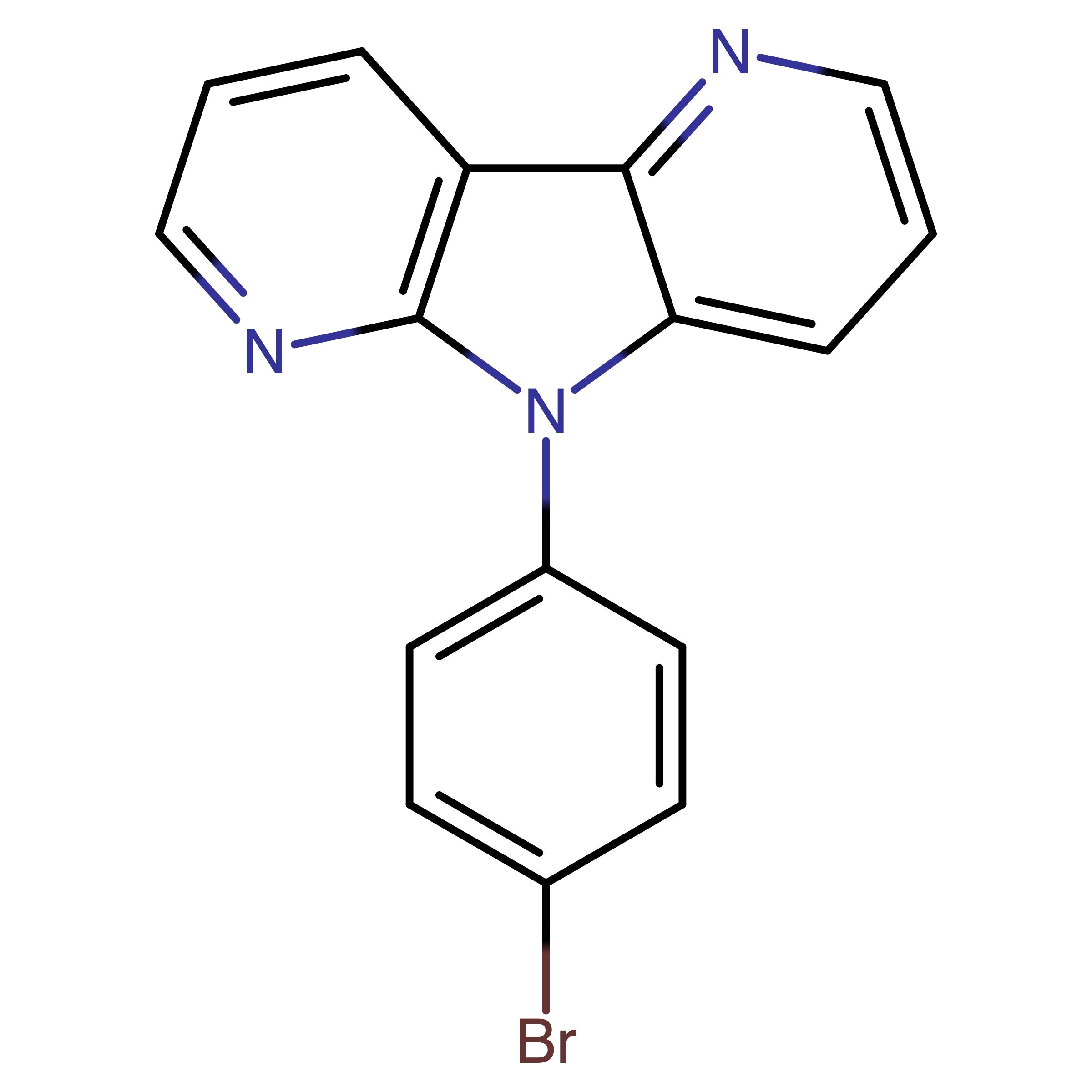 CAS 2041519-46-2 | 5-(4-Bromophenyl)-5H-pyrrolo[2,3-b:4,5-b']dipyridine