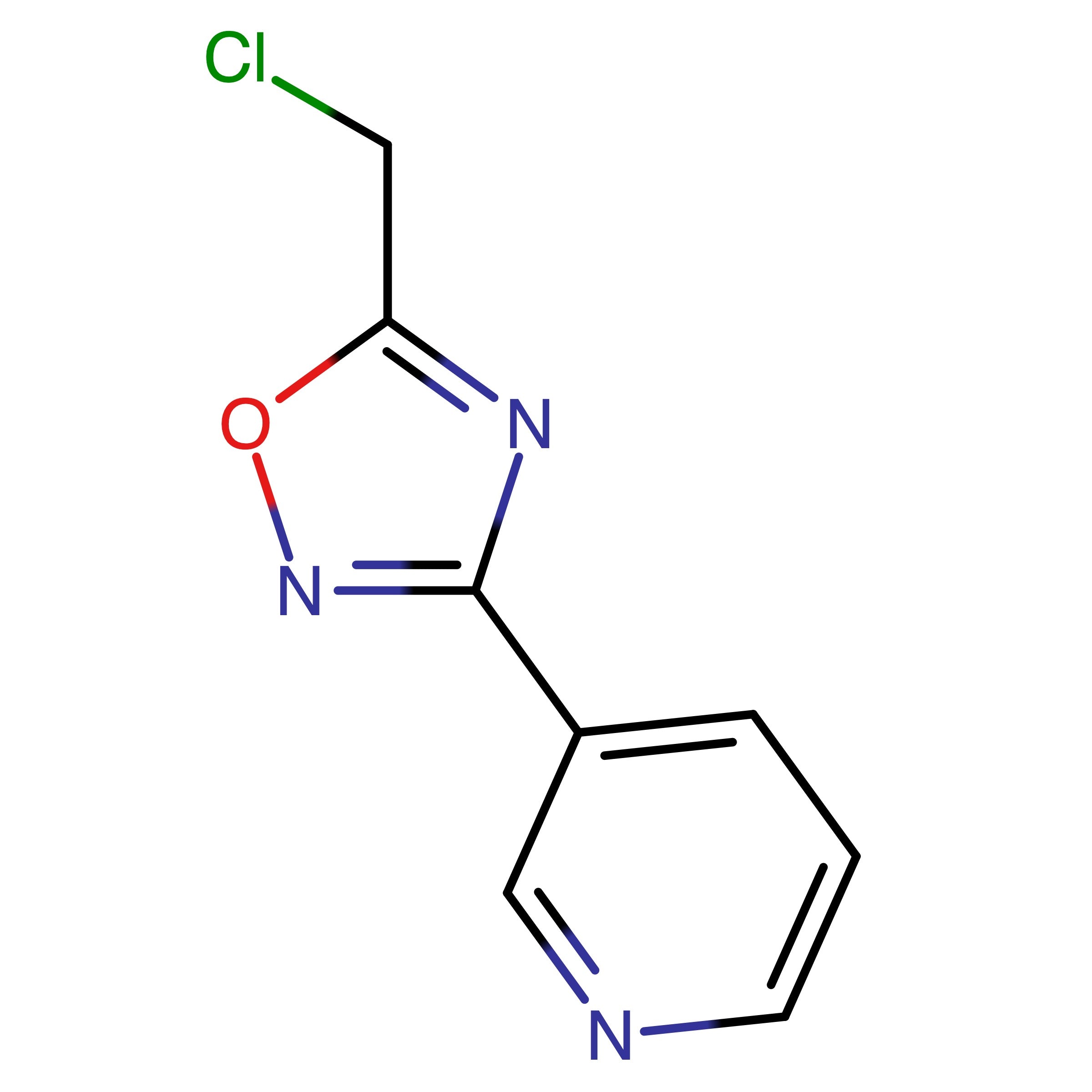 CAS 15328-03-7 | 3-[5-(Chloromethyl)-1,2,4-oxadiazol-3-yl]pyridine | MFCD00264506