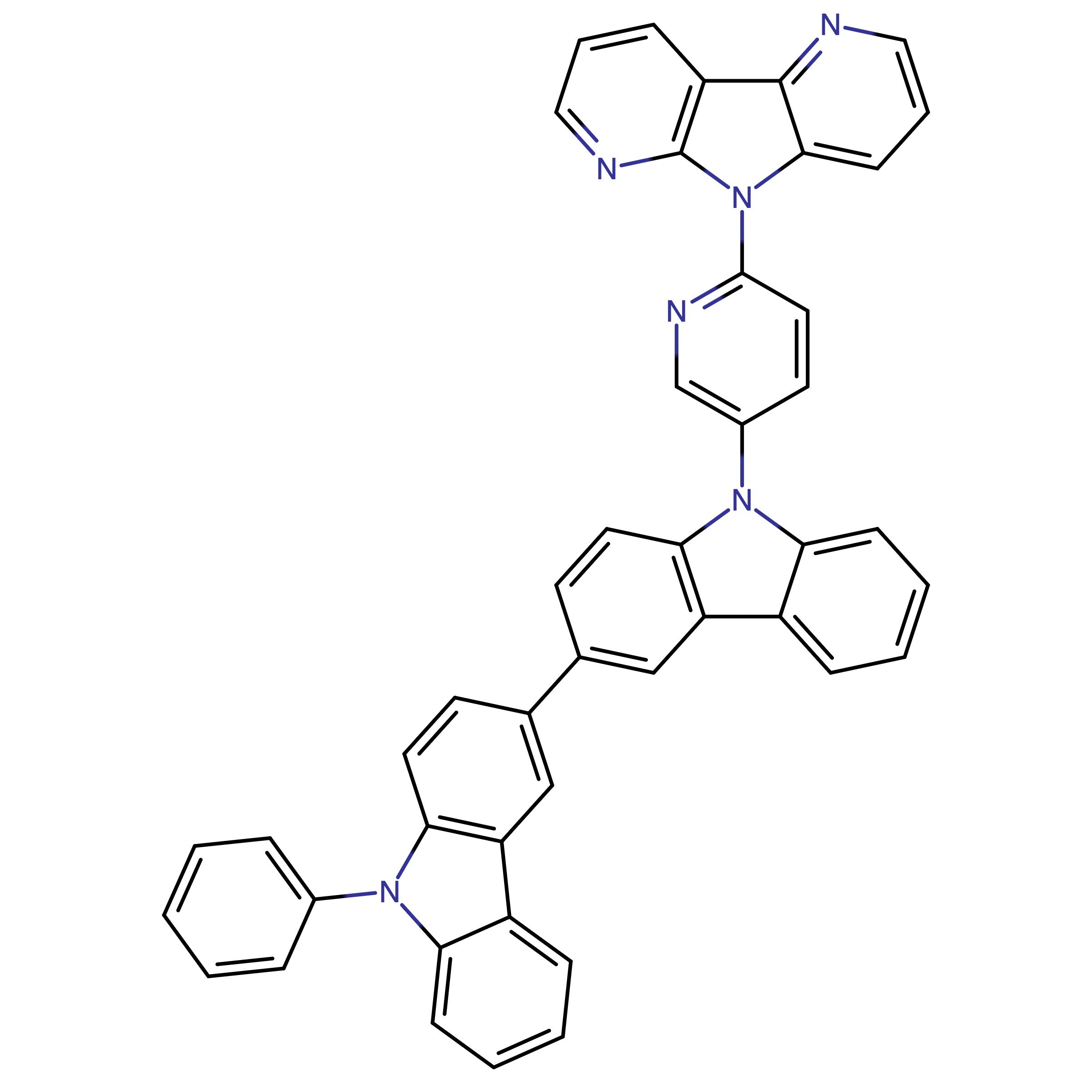 CAS 2041519-50-8 | 9-(6-(5H-Pyrrolo[2,3-b:4,5-b']dipyridin-5-yl)pyridin-3-yl)-9'-phenyl-9H,9'H-3,3'-bicarbazole