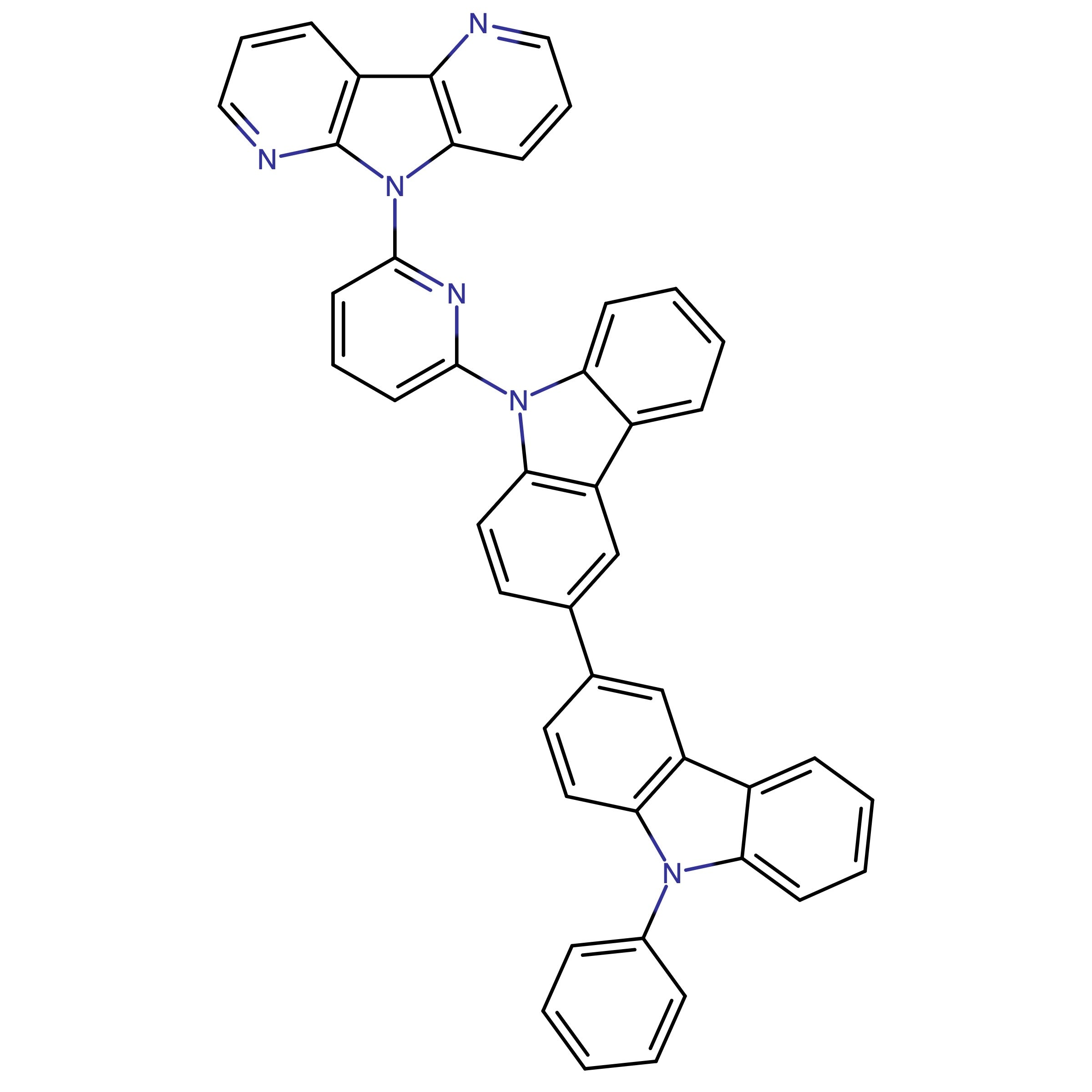 CAS 2041519-51-9 | 9-(6-(5H-Pyrrolo[2,3-b:4,5-b']dipyridin-5-yl)pyridin-2-yl)-9'-phenyl-9H,9'H-3,3'-bicarbazole