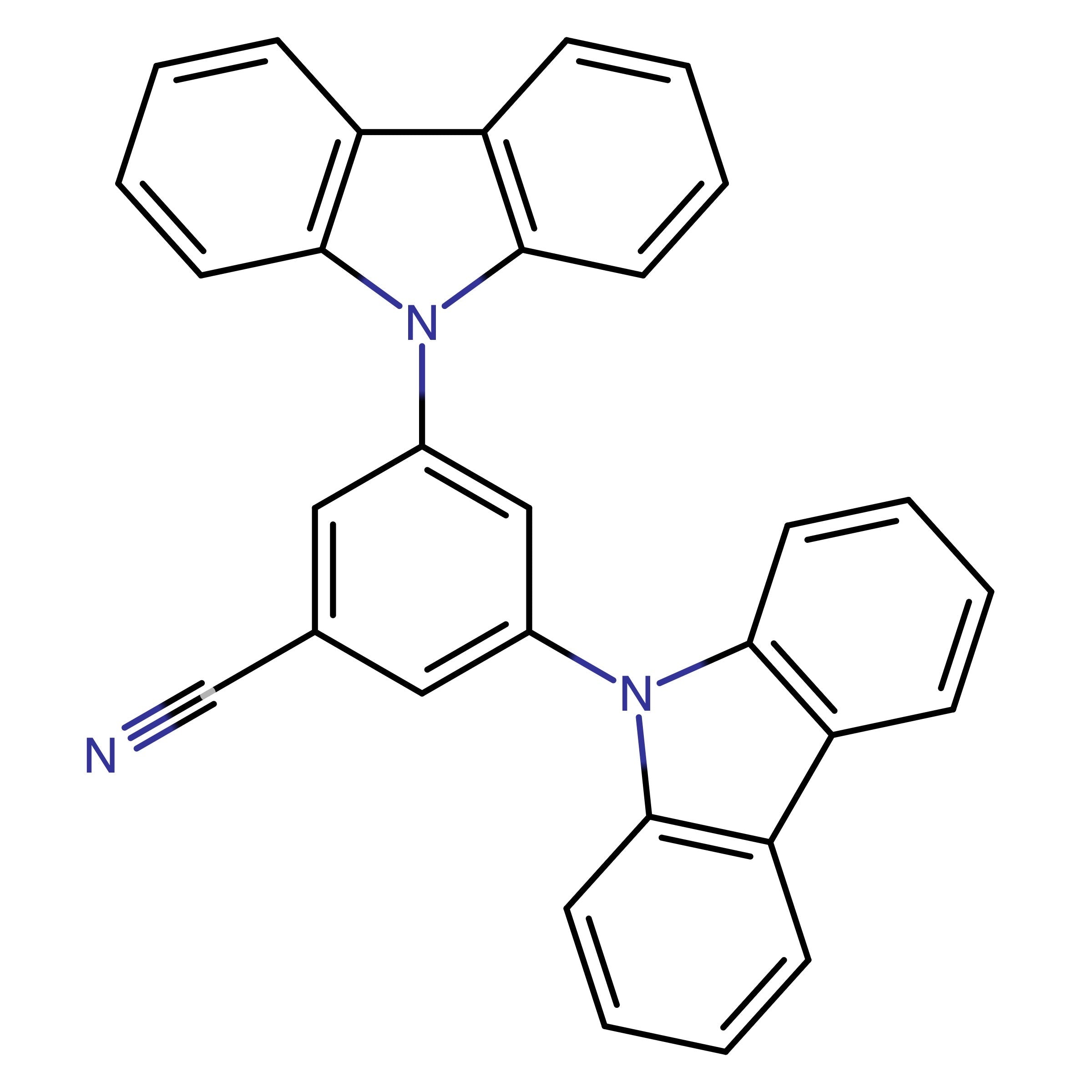CAS 1101848-45-6 | 3,5-di(9H-Carbazol-9-yl)benzonitrile