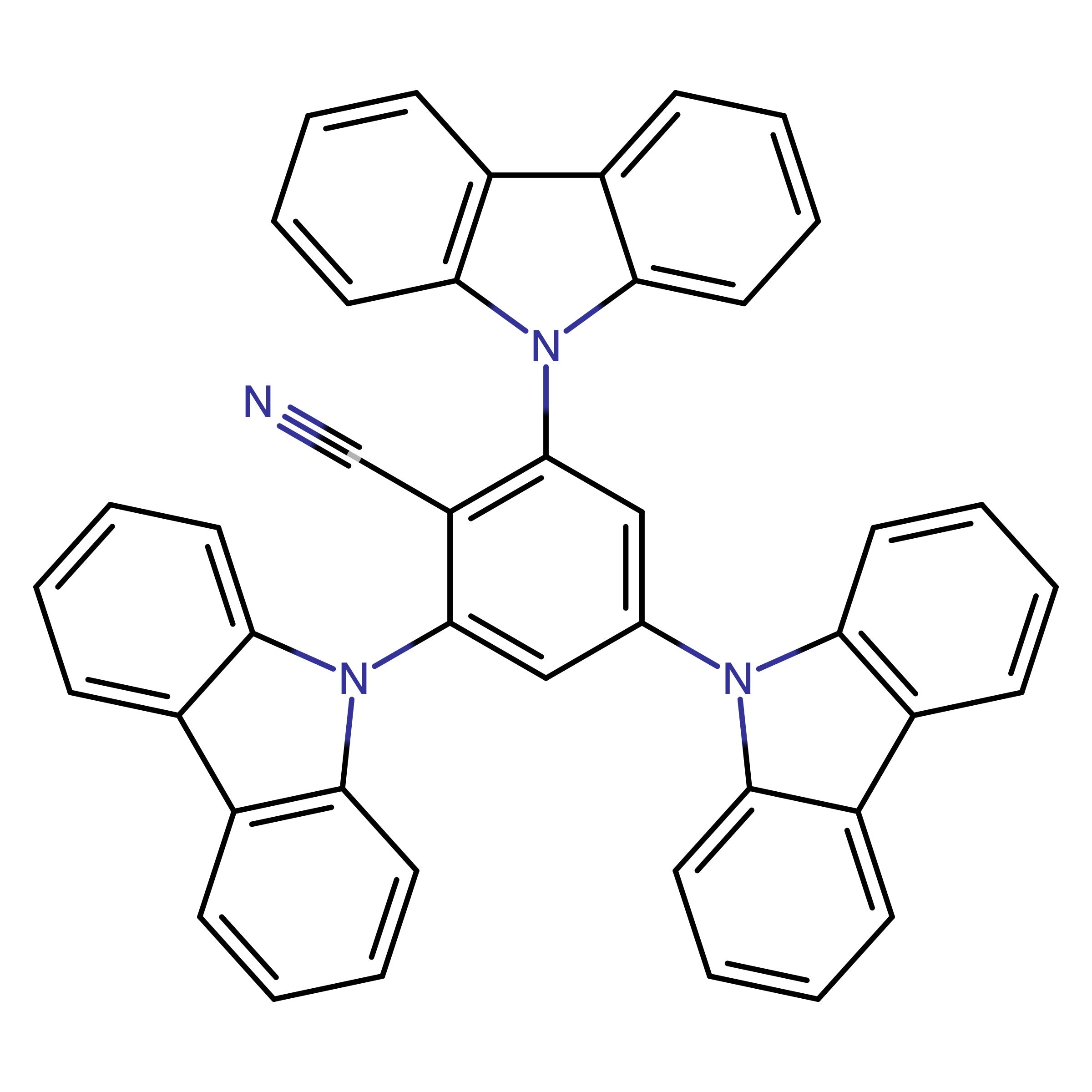 CAS 1799923-03-7 | 2,4,6-tri(9H-Carbazol-9-yl)benzonitrile