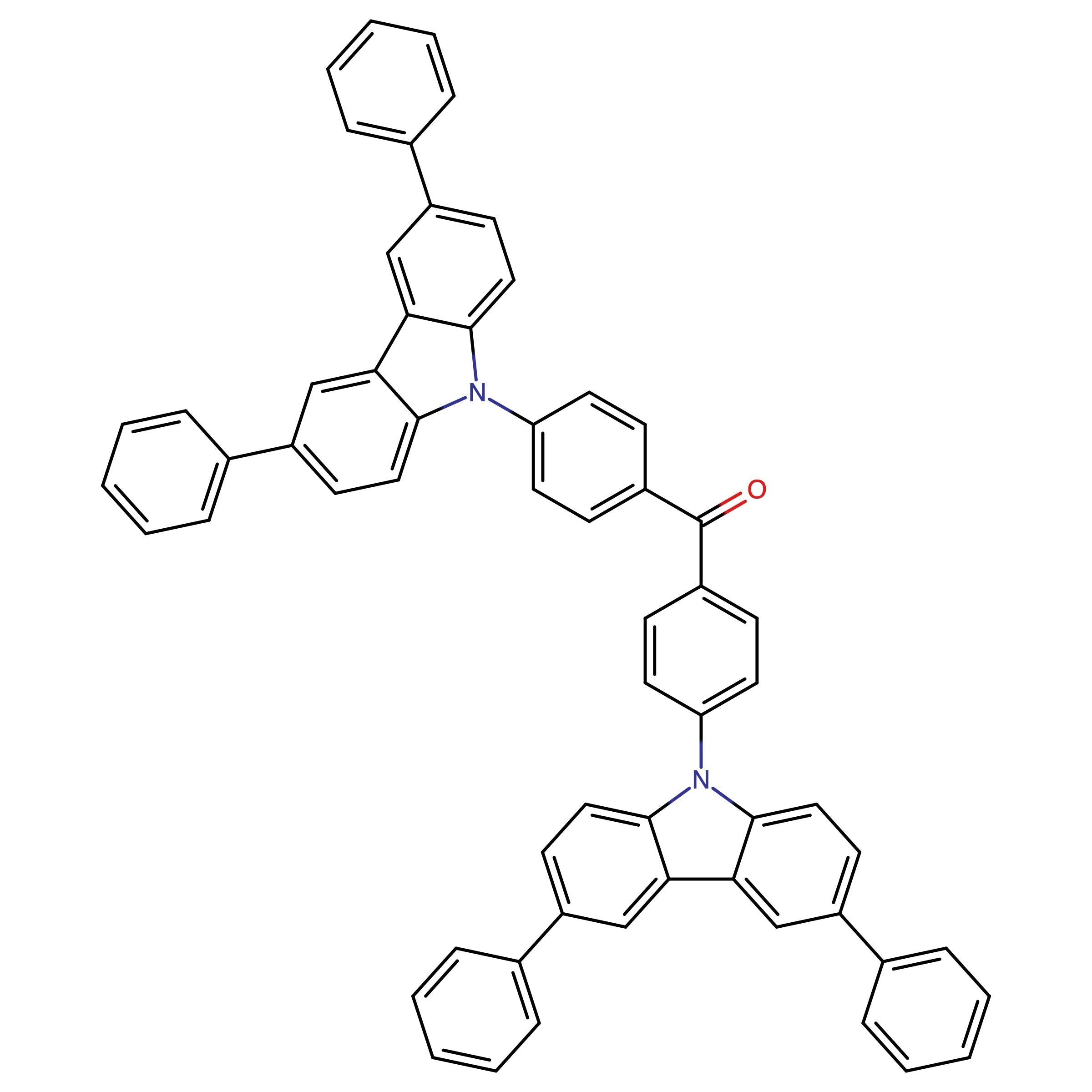 CAS 1360642-12-1 | Bis(4-(3,6-diphenyl-9H-carbazol-9-yl)phenyl)methanone
