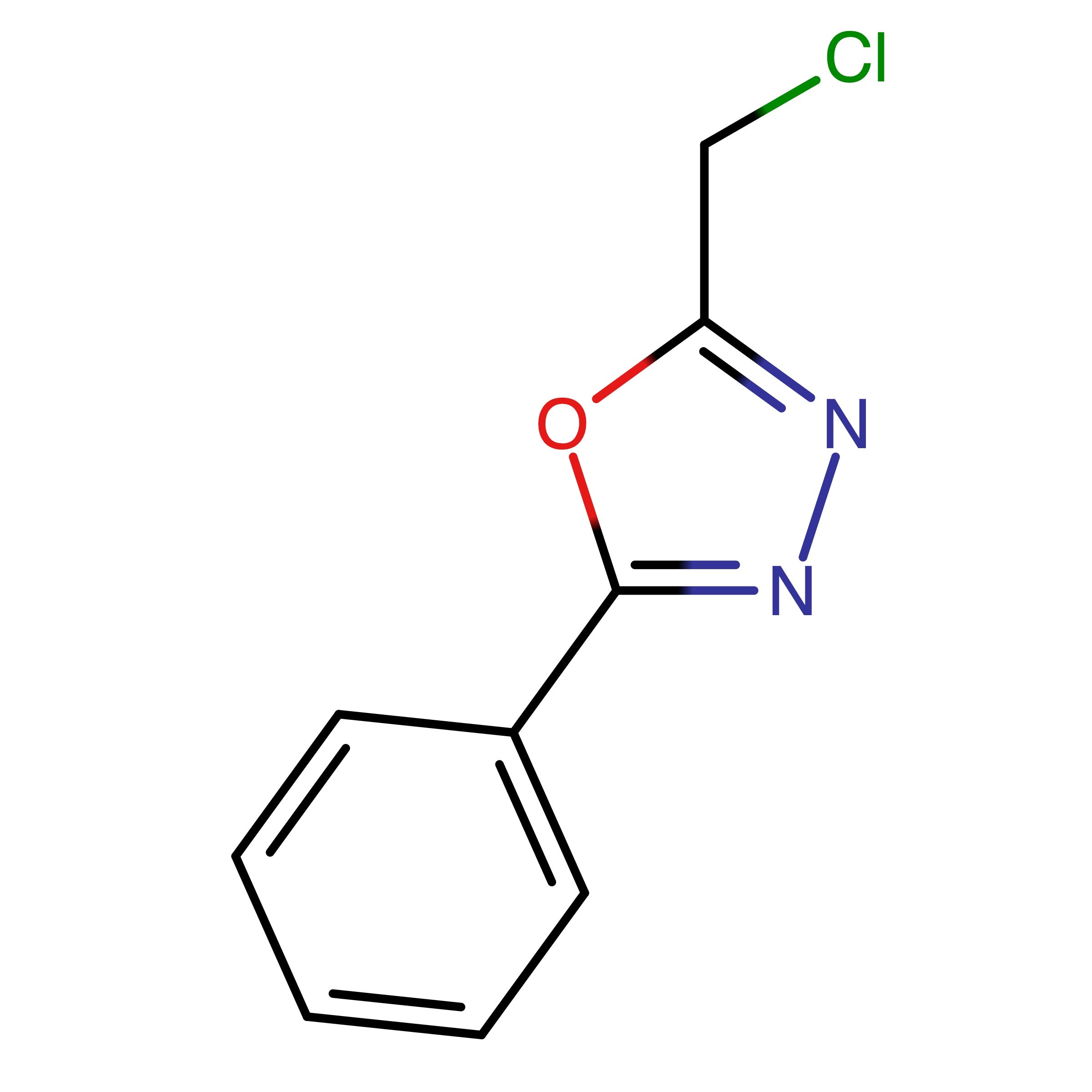 CAS 33575-83-6 | 2-(Chloromethyl)-5-phenyl-1,3,4-oxadiazole | MFCD00466332