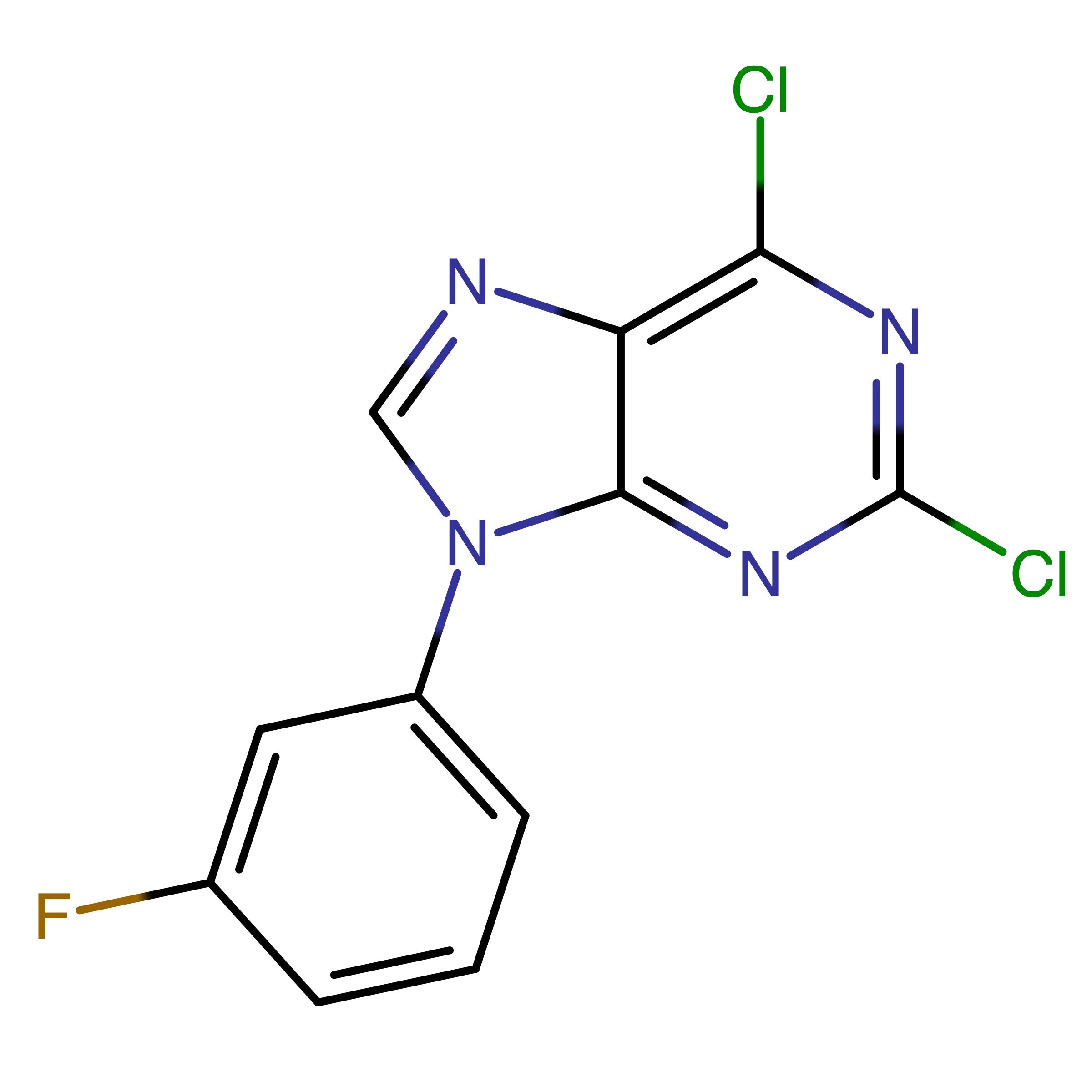 CAS 1446513-80-9 | 2,6-Dichloro-9-(3-fluorophenyl)-9H-purine