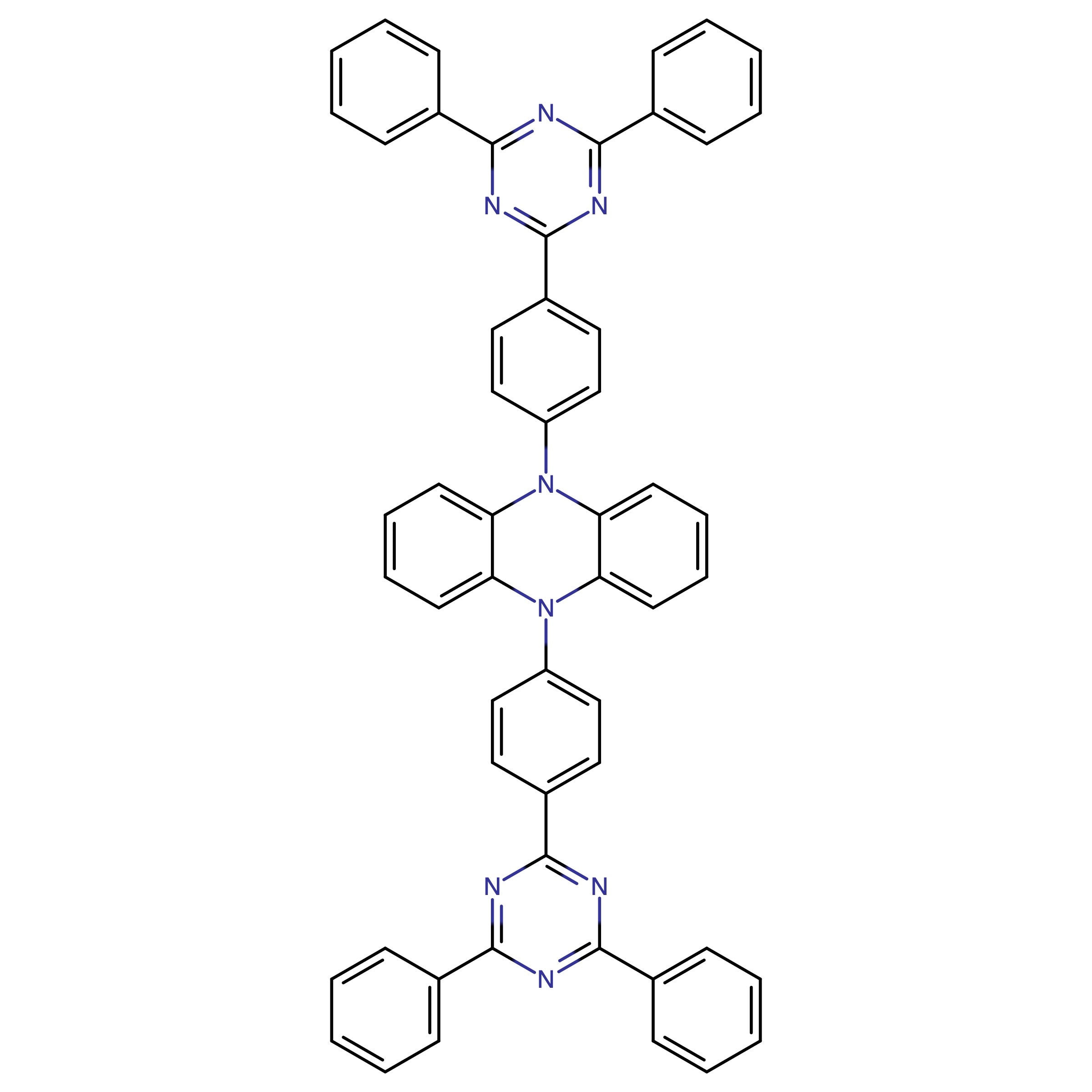 CAS 1488411-92-2 | 5,10-Bis(4-(4,6-diphenyl-1,3,5-triazin-2-yl)phenyl)-5,10-dihydrophenazine